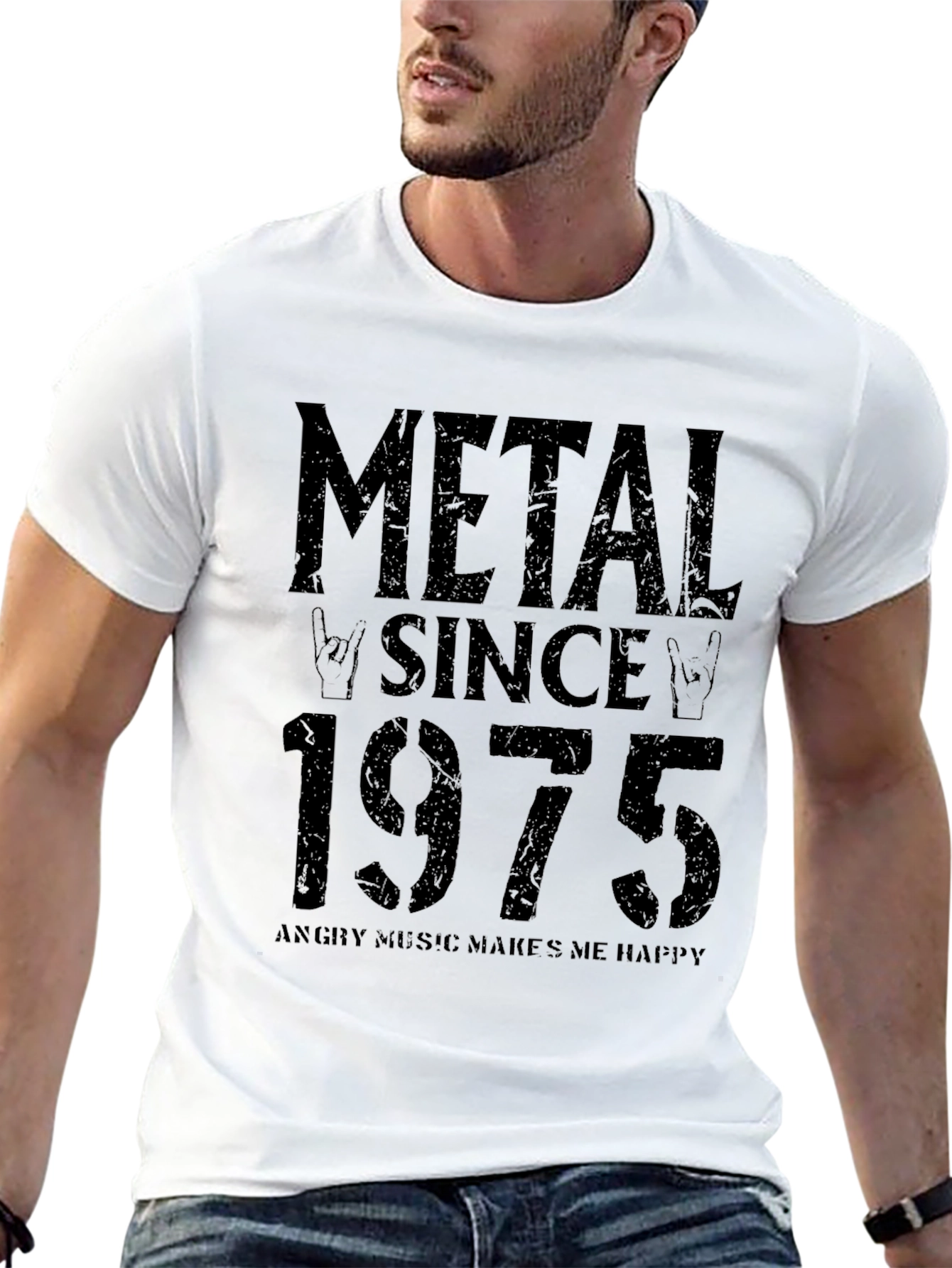 Metal Since 1975 Graphic T-Shirt