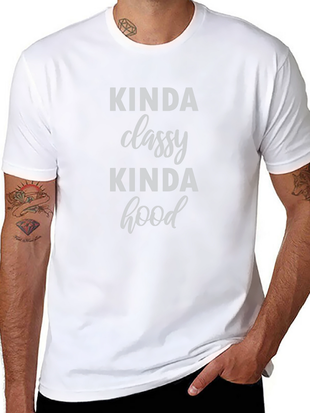 Kinda Classy Kinda Hood Graphic T-Shirt