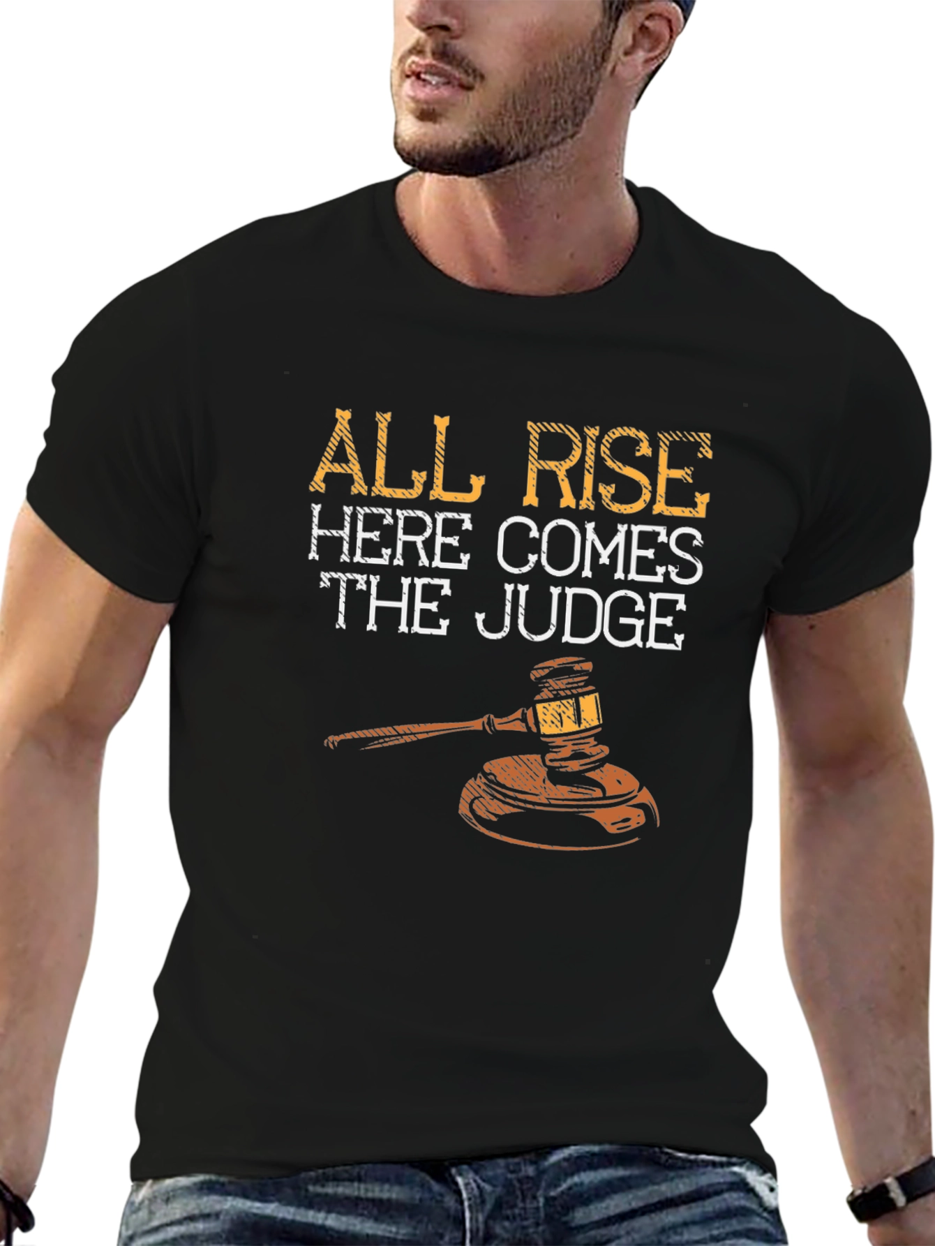 All Rise Judge Graphic T-Shirt
