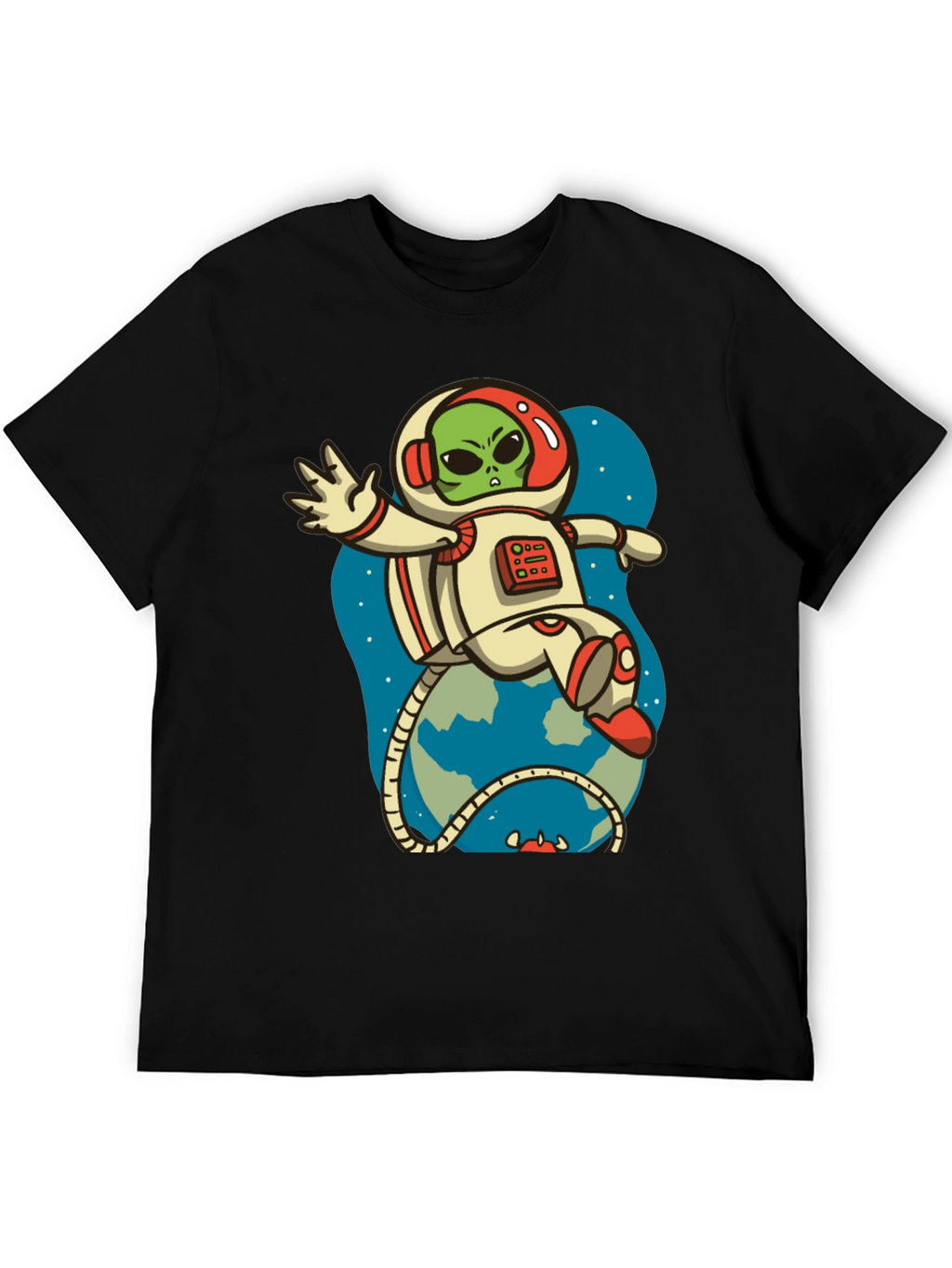 Alien Astronaut Graphic Tee