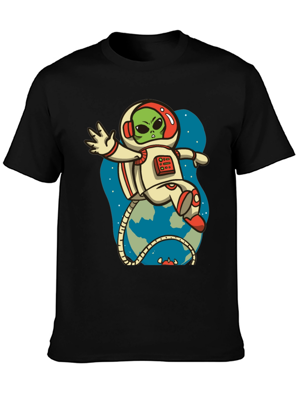 Alien Astronaut Graphic Tee