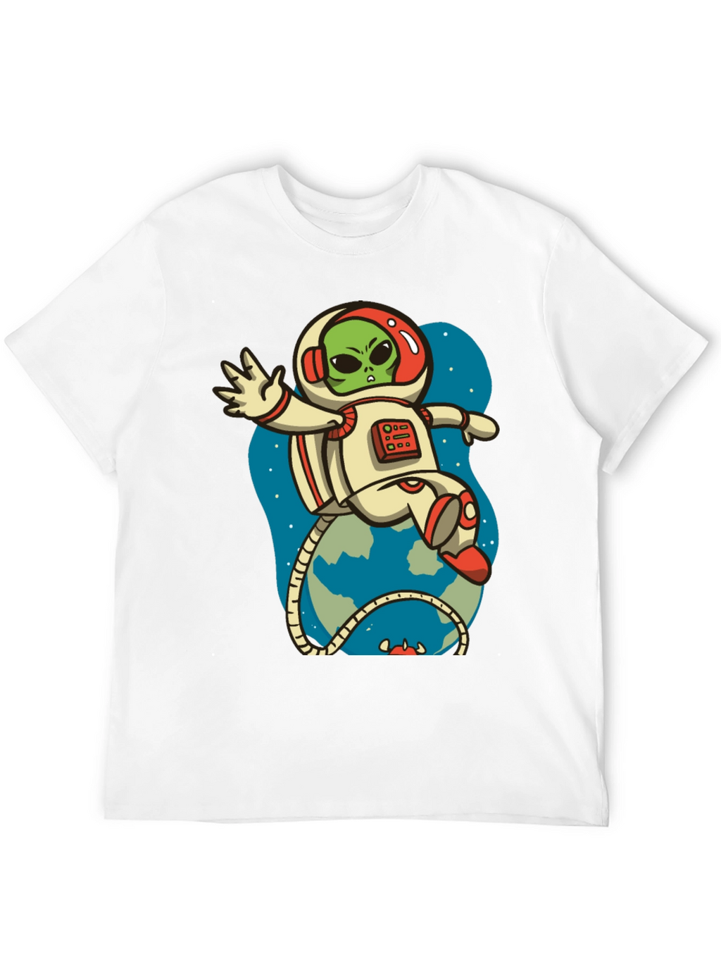 Alien Astronaut Graphic Tee
