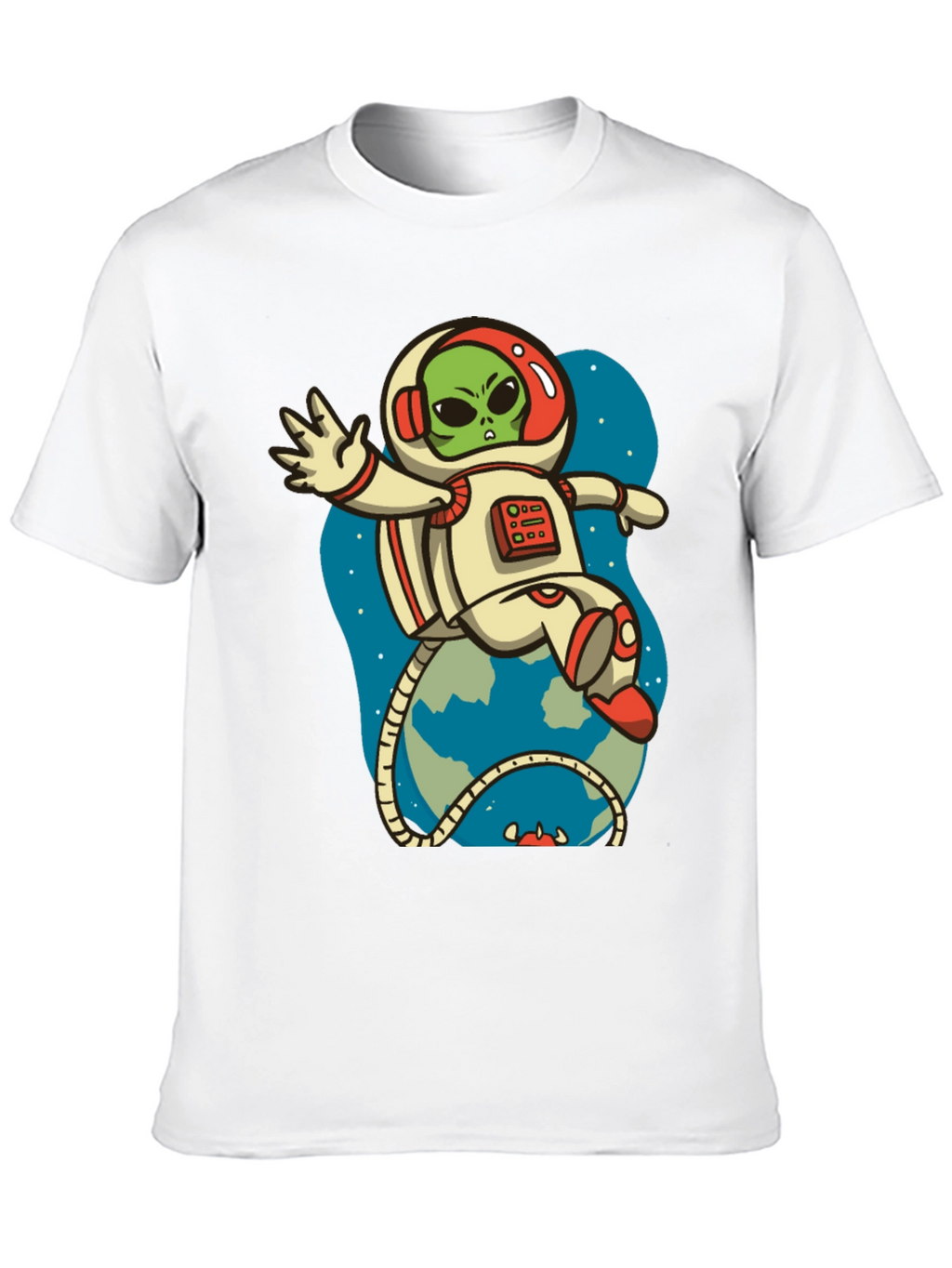 Alien Astronaut Graphic Tee