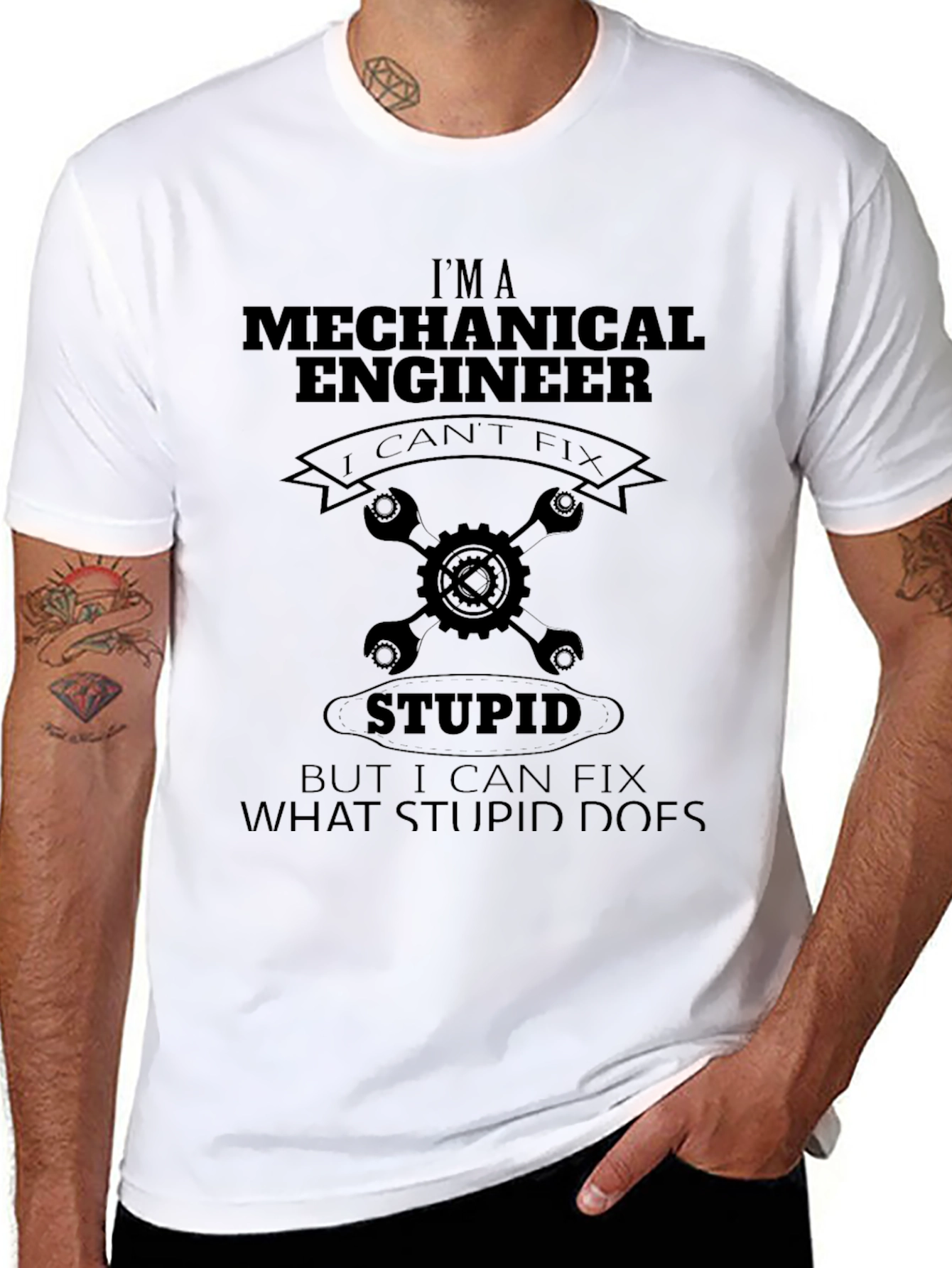 Mechanical Engineer Funny Graphic T-Shirt