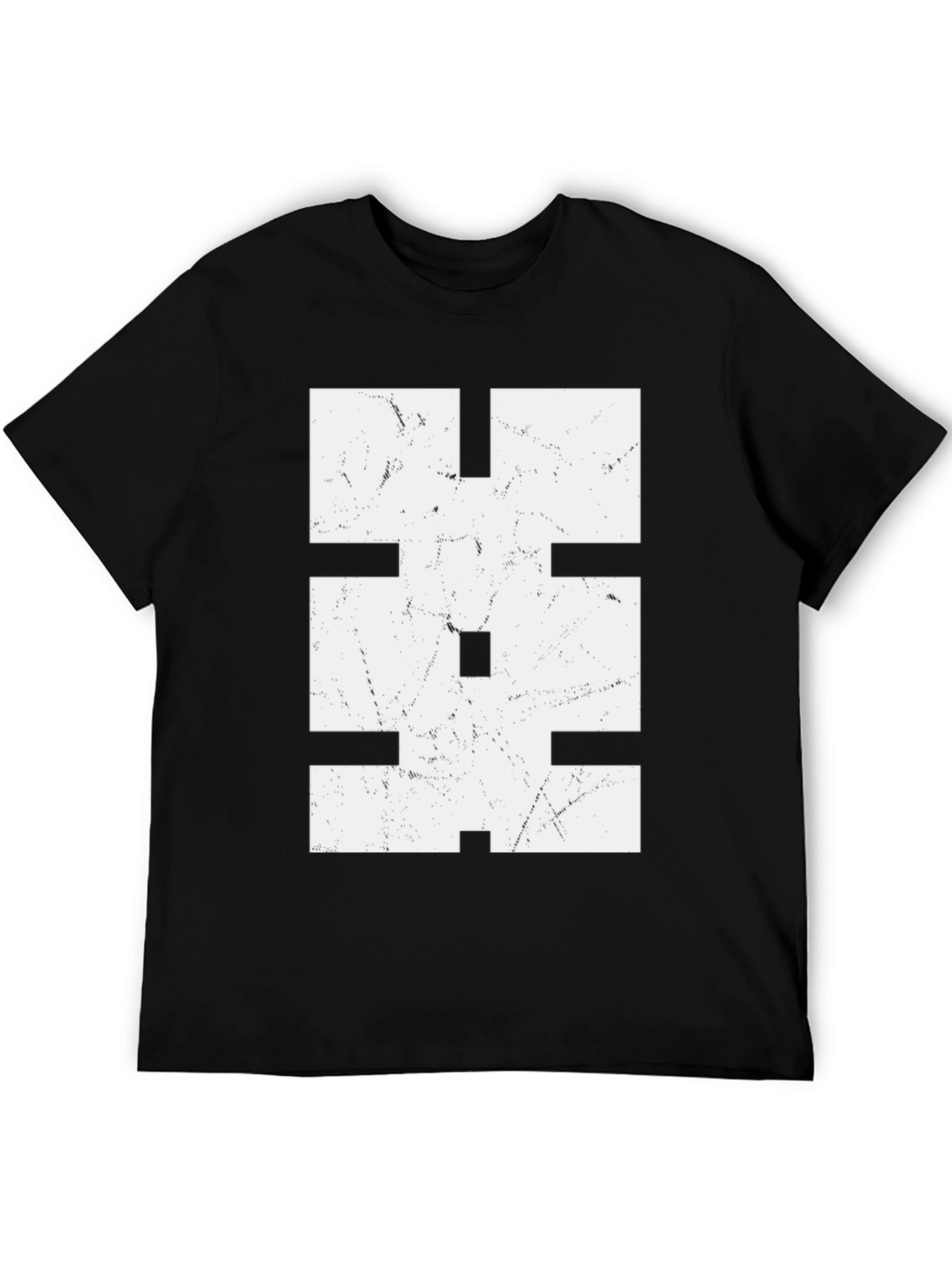 Geometric Graphic Tee - Modern Minimalist Design