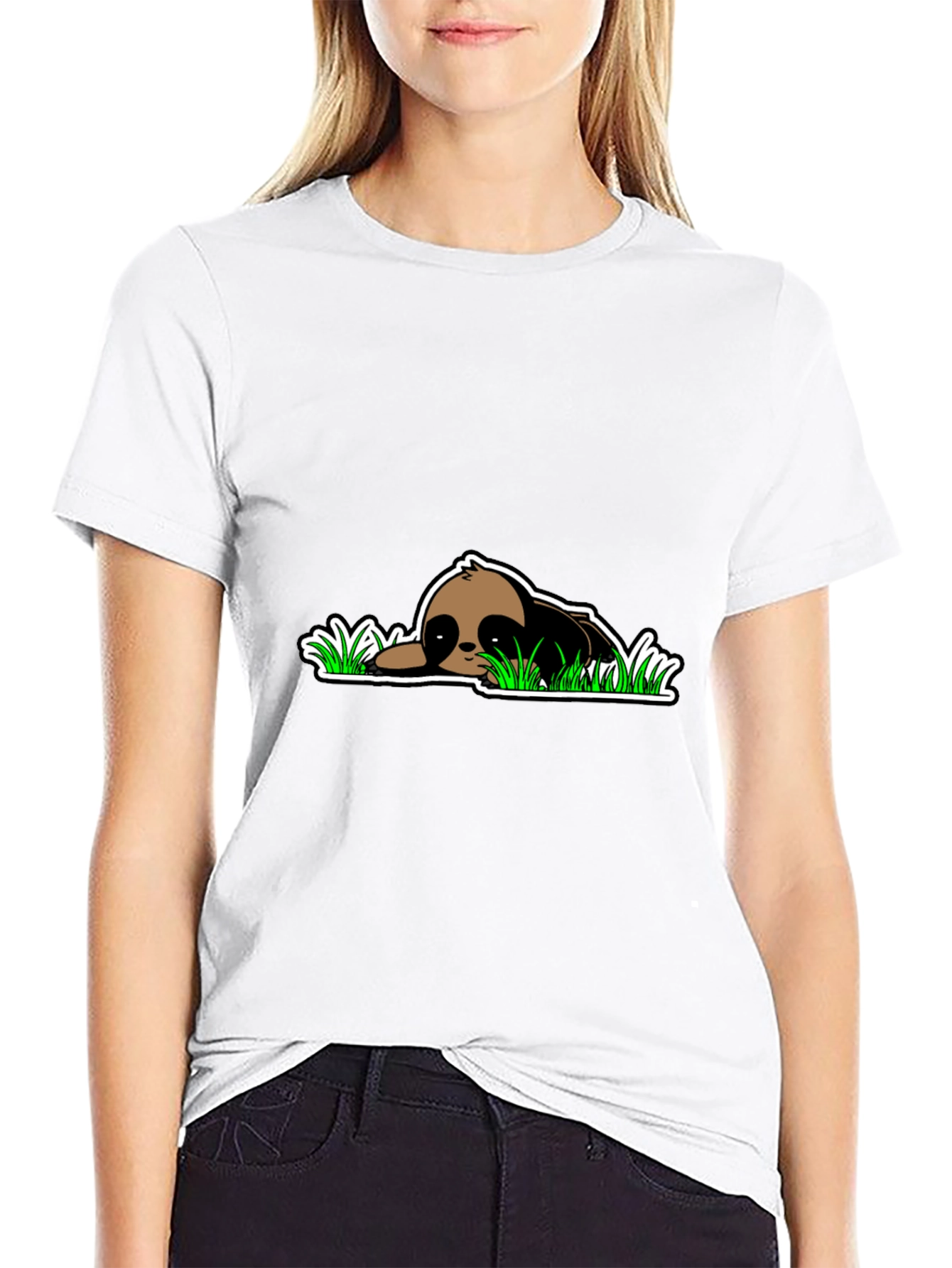 Lazy Panda T-Shirt - Cute Graphic Tee
