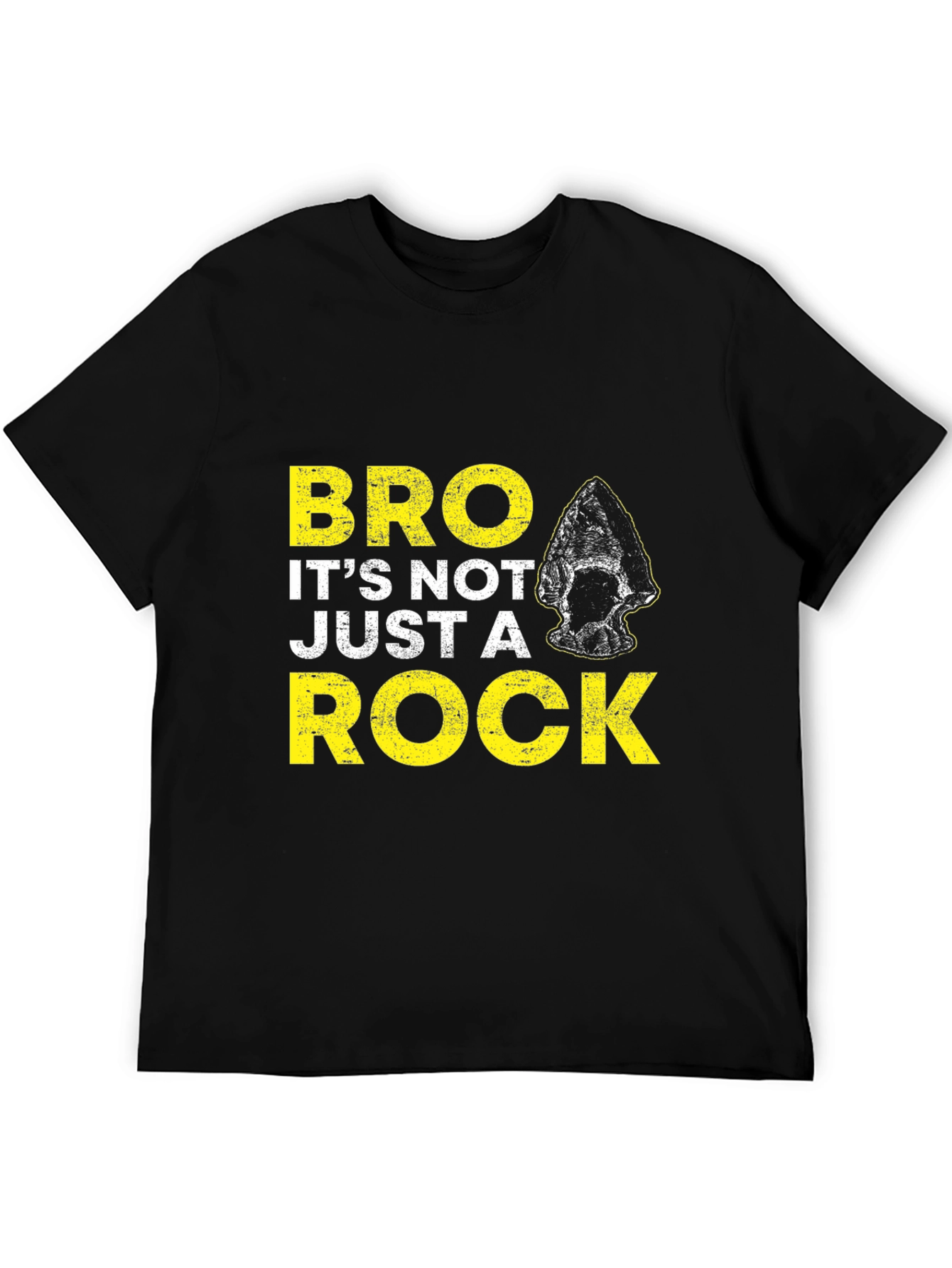 Bro Its Not Just a Rock Graphic T-Shirt