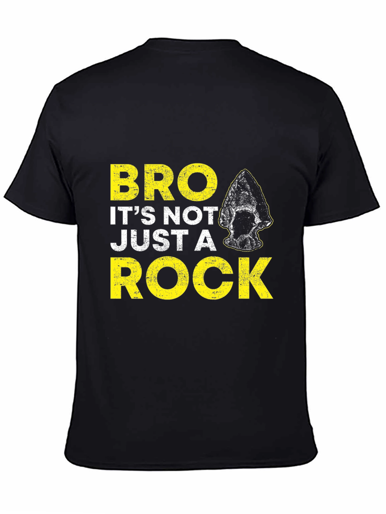 Bro Its Not Just a Rock Graphic T-Shirt