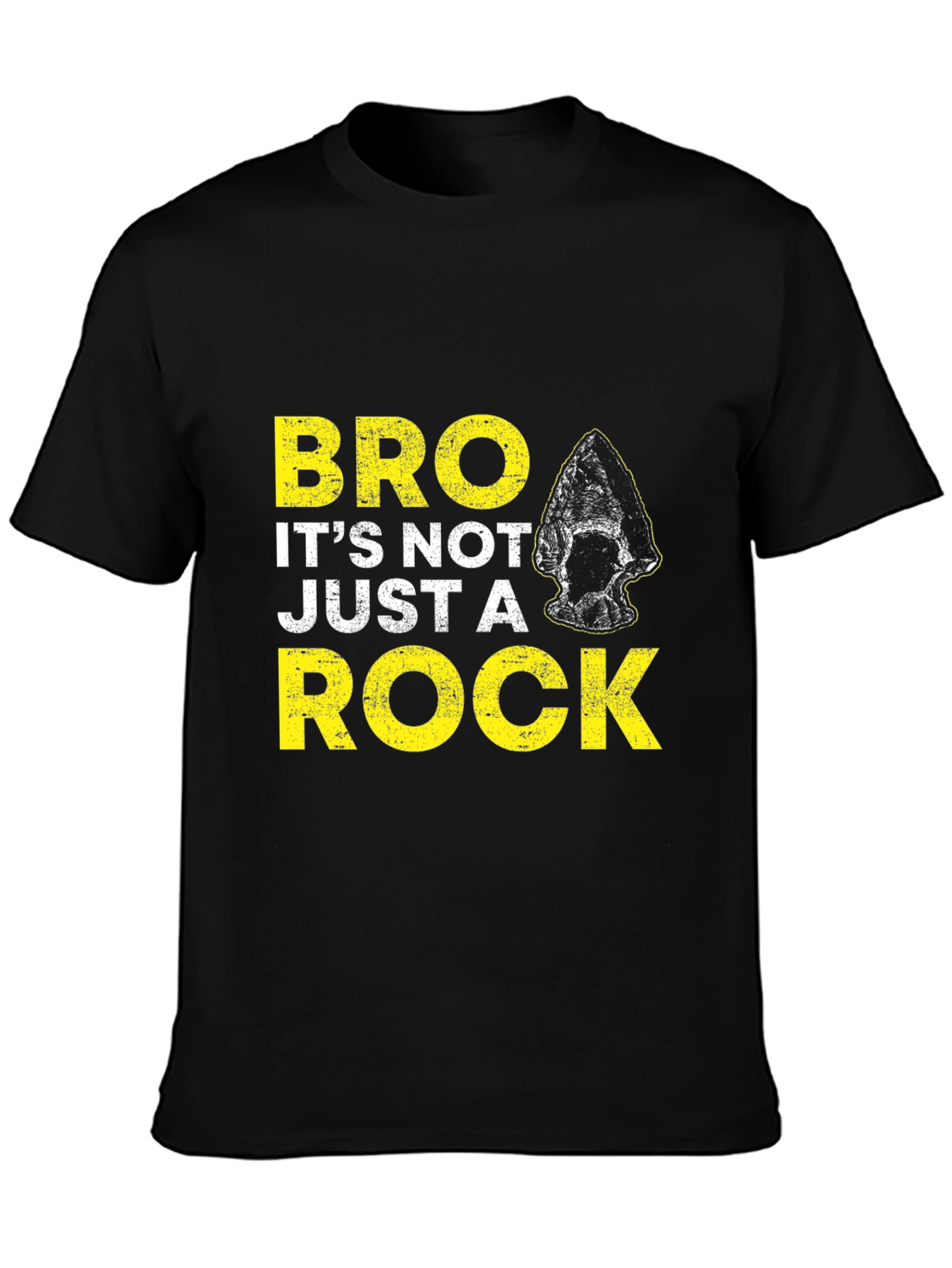 Bro Its Not Just a Rock Graphic T-Shirt