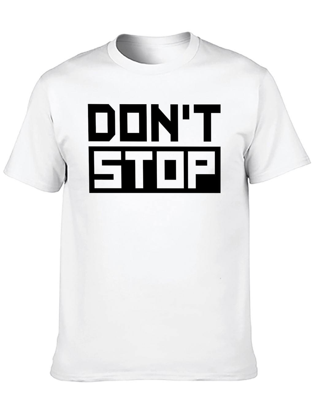 Dont Stop Black Graphic Tee