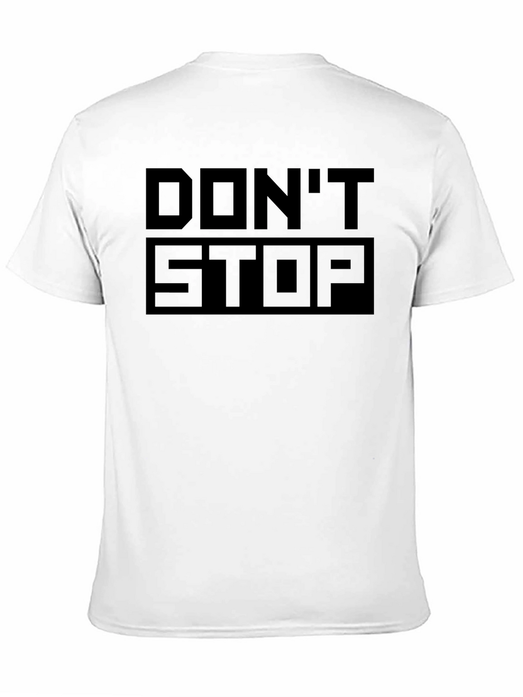 Dont Stop Black Graphic Tee