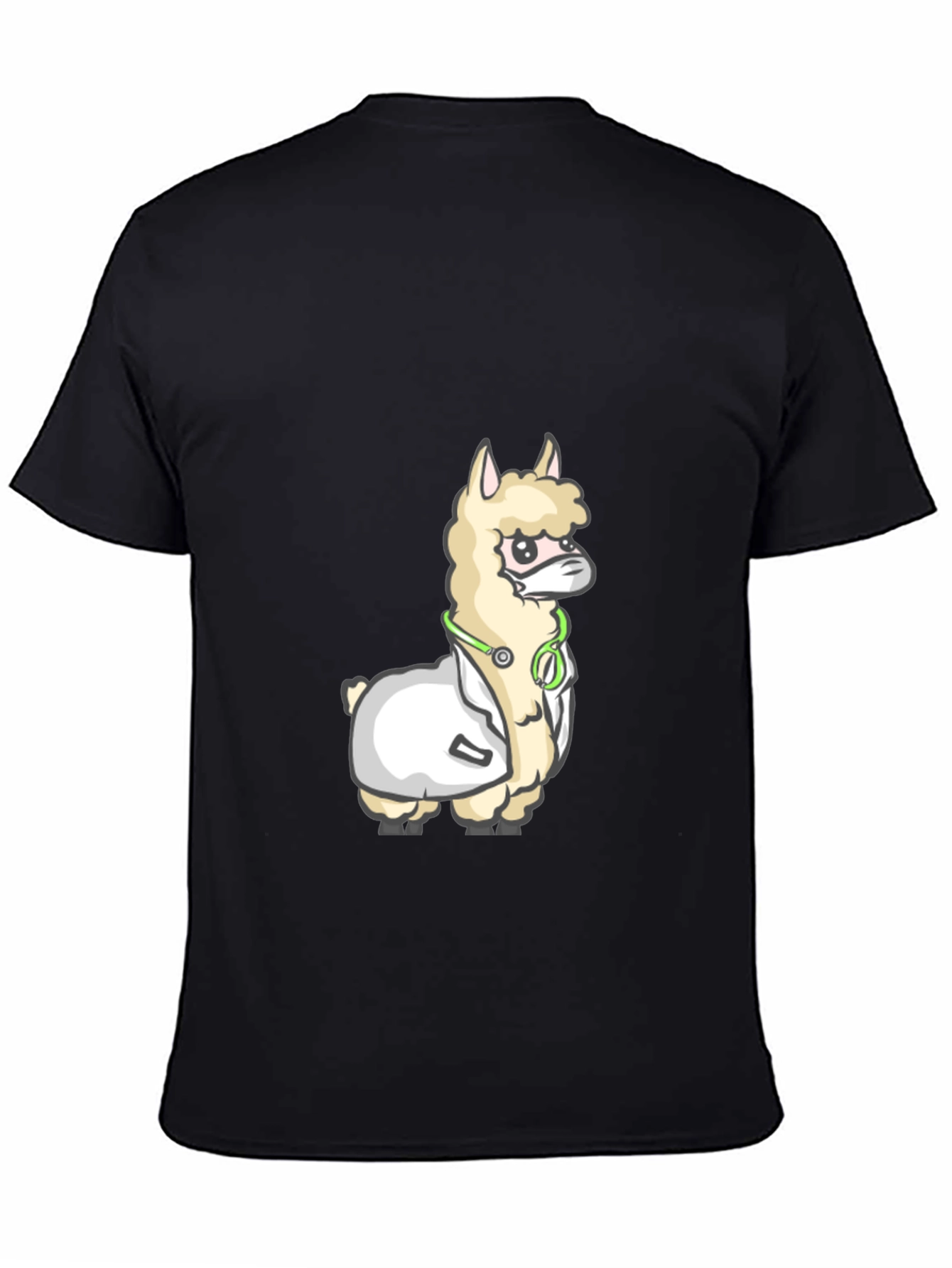 Llama Doctor T-Shirt - Funny Animal Graphic Tee