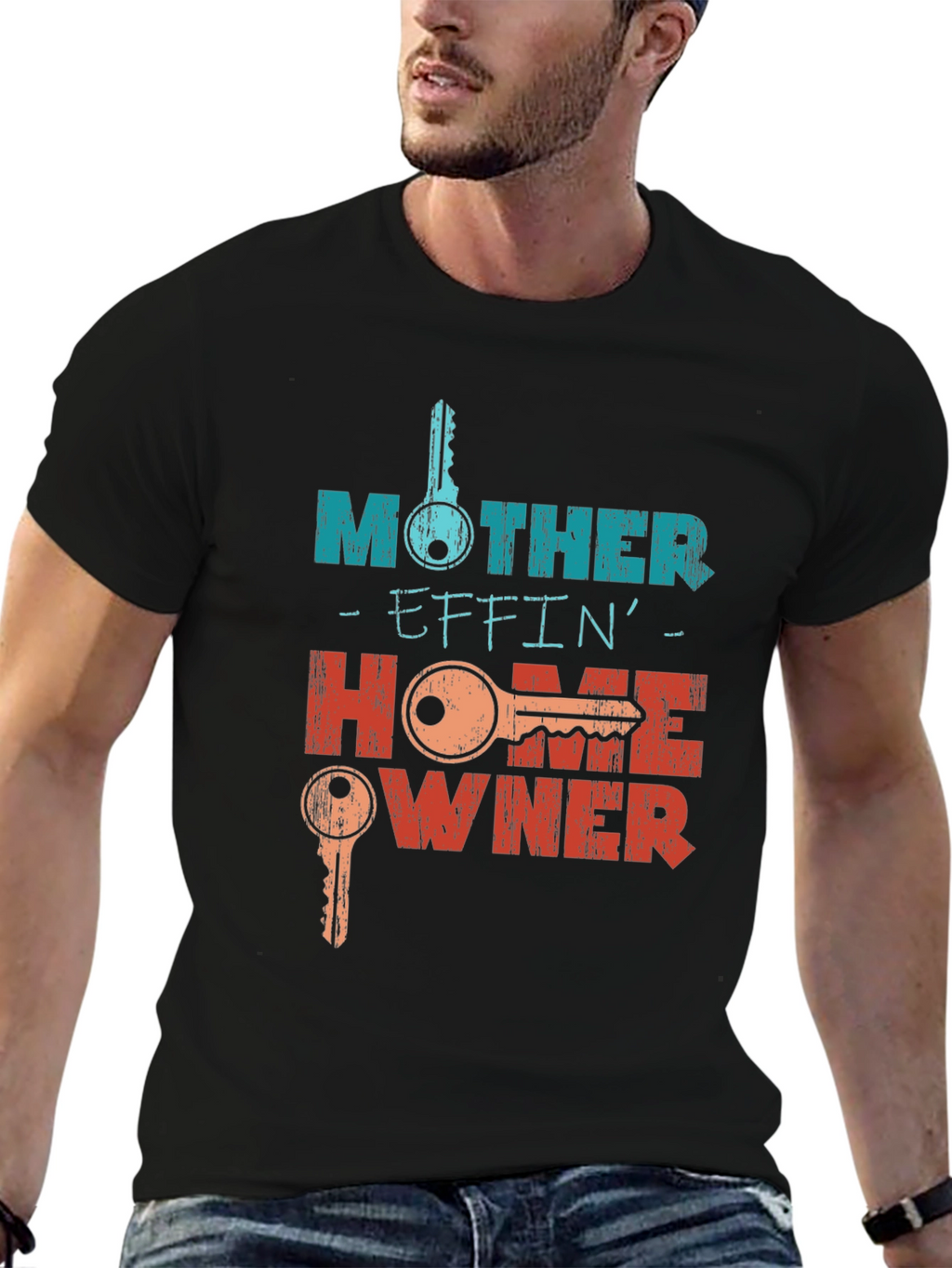 Mother Effin Homeowner Graphic T-Shirt