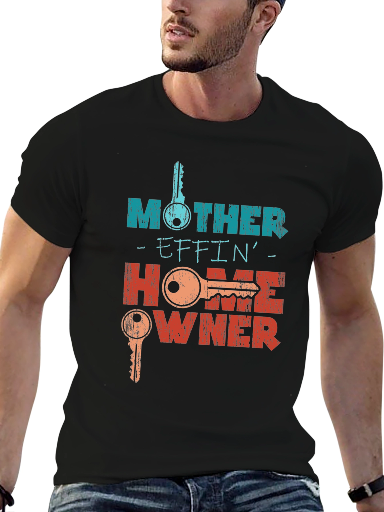Mother Effin Homeowner Graphic T-Shirt