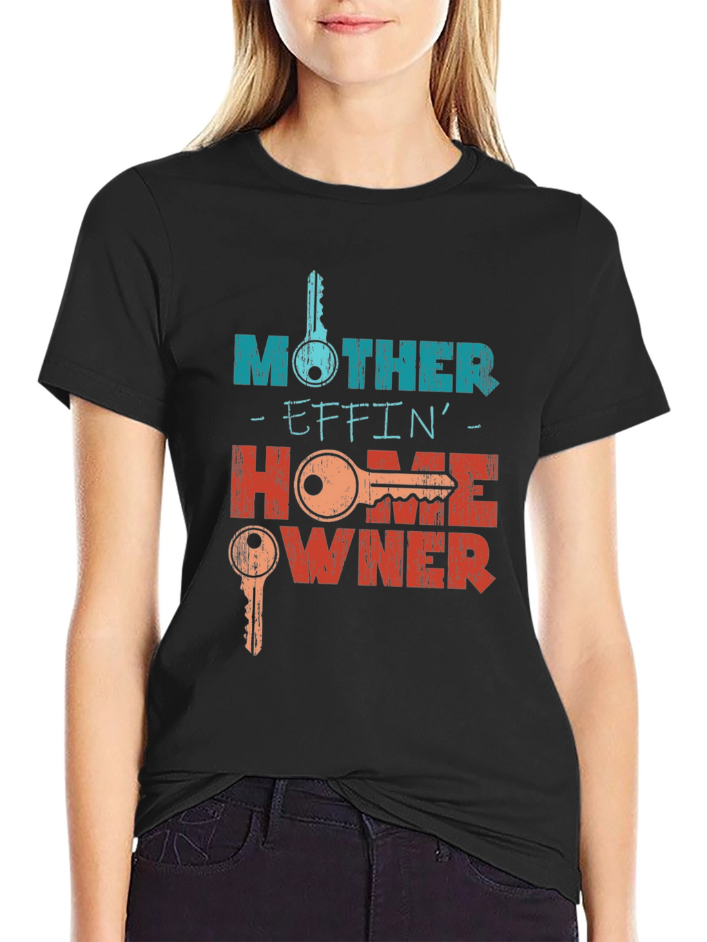 Mother Effin Homeowner Graphic T-Shirt