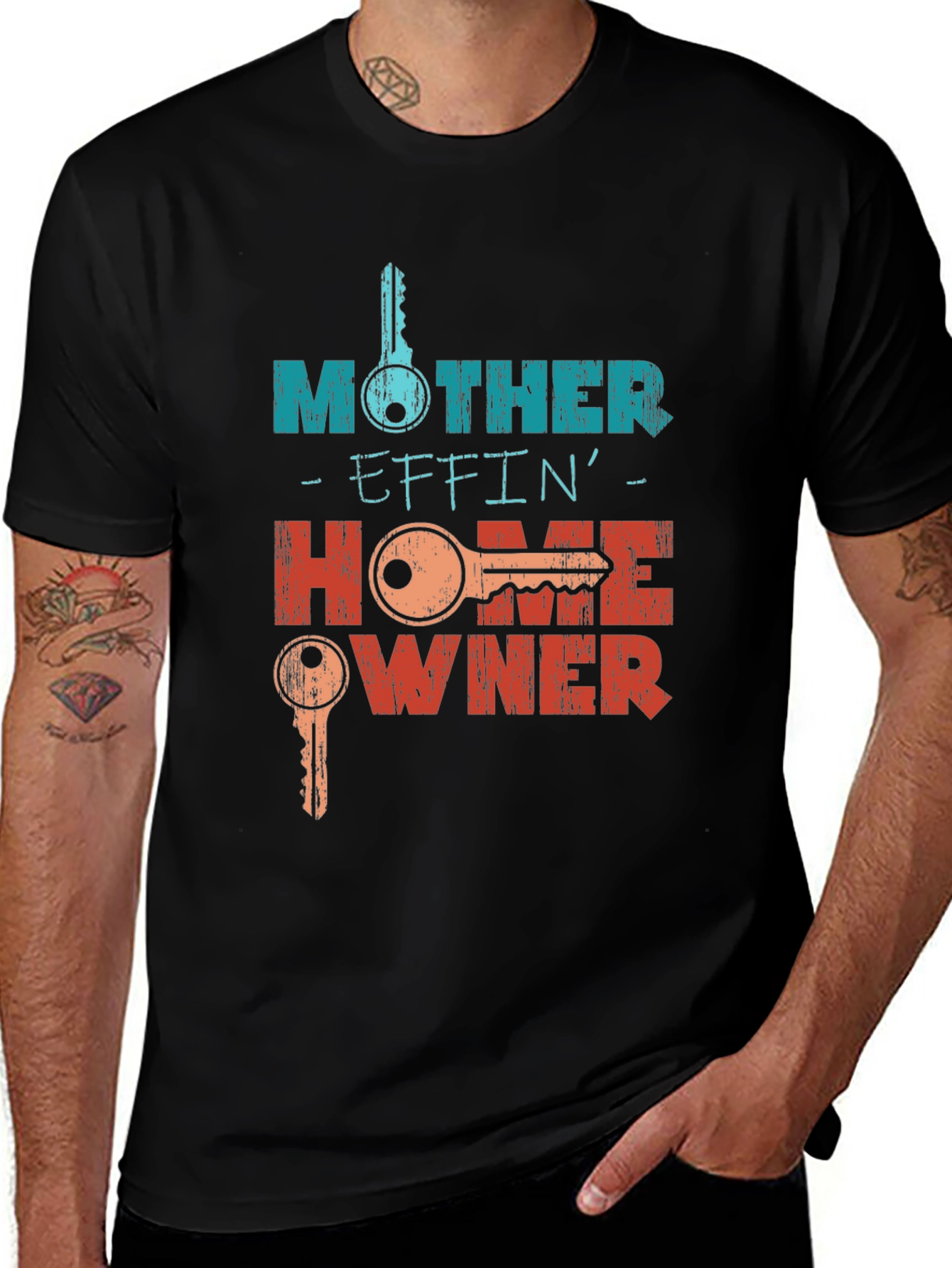 Mother Effin Homeowner Graphic T-Shirt