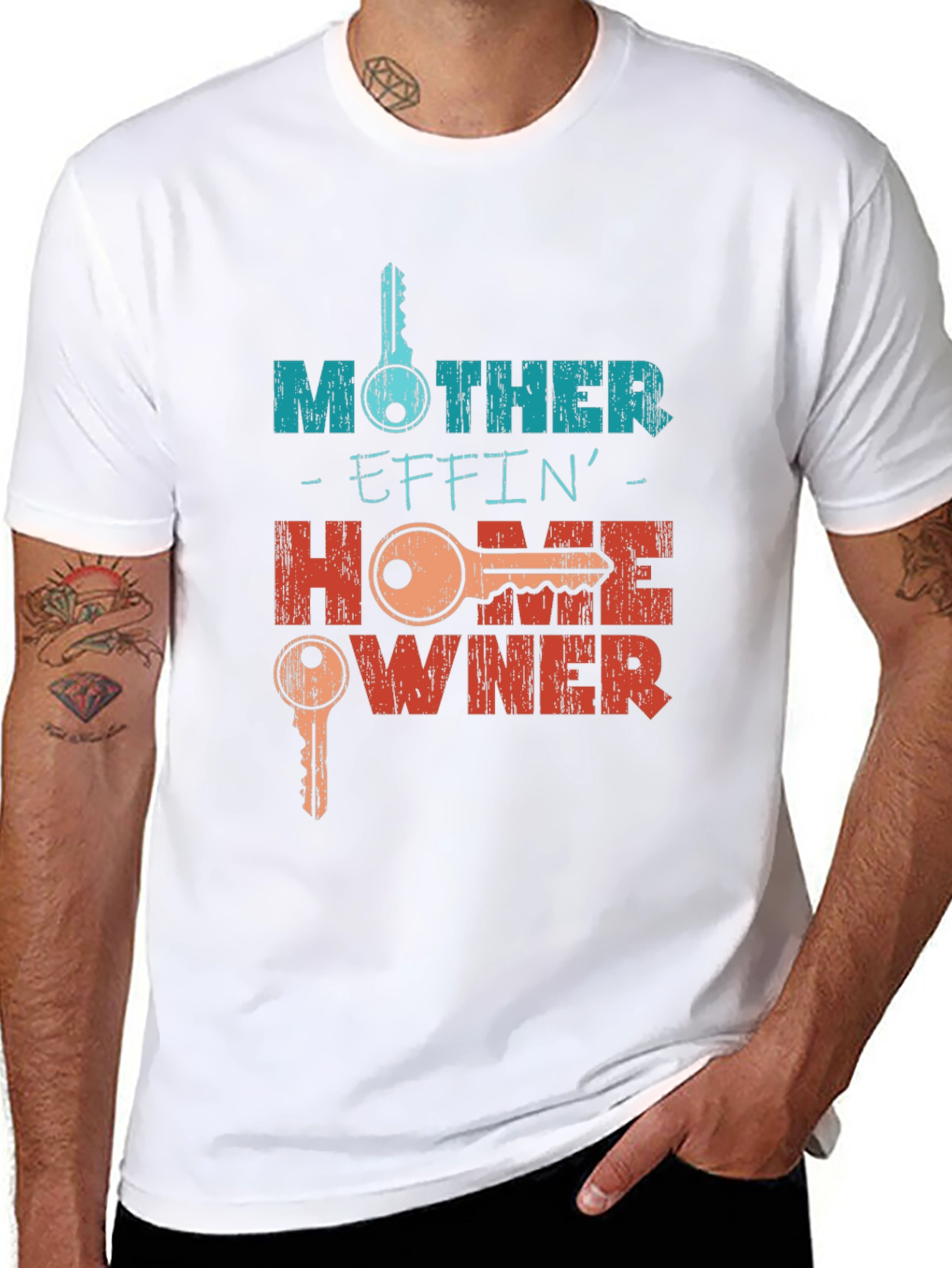 Mother Effin Homeowner Graphic T-Shirt