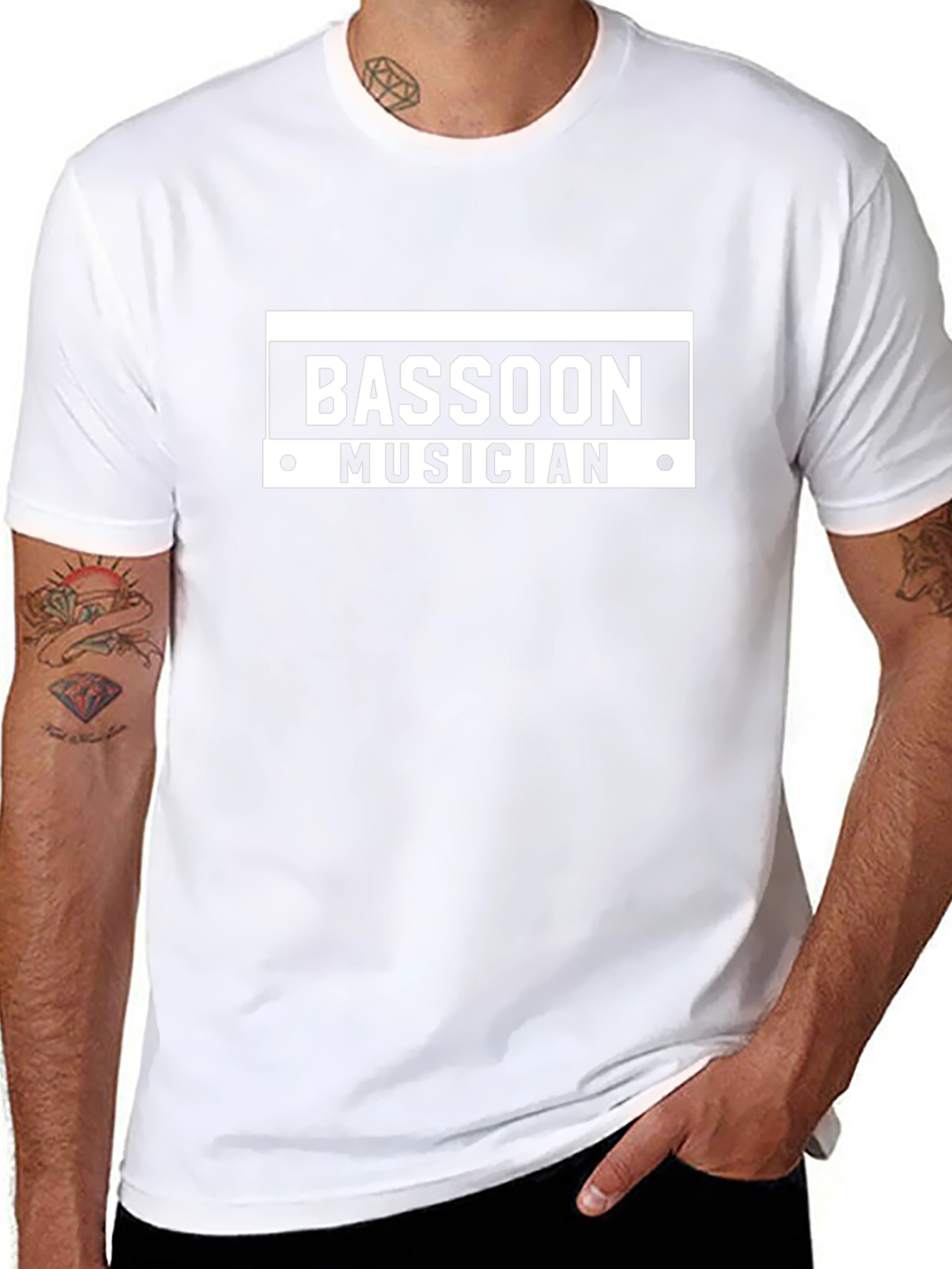Bassoon Musician Graphic T-Shirt