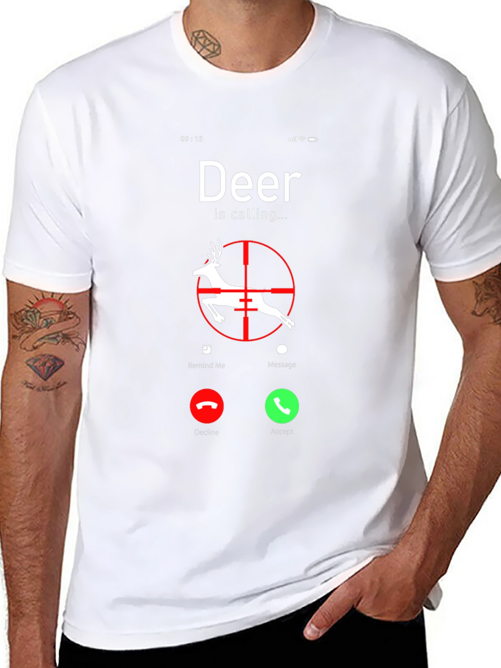Deer Calling T-Shirt - Hunting Season Tee