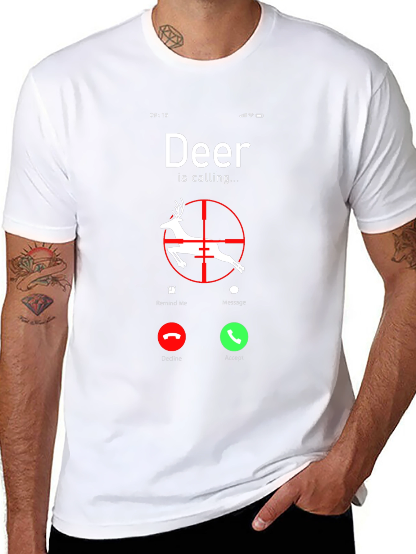 Deer Calling T-Shirt - Hunting Season Tee