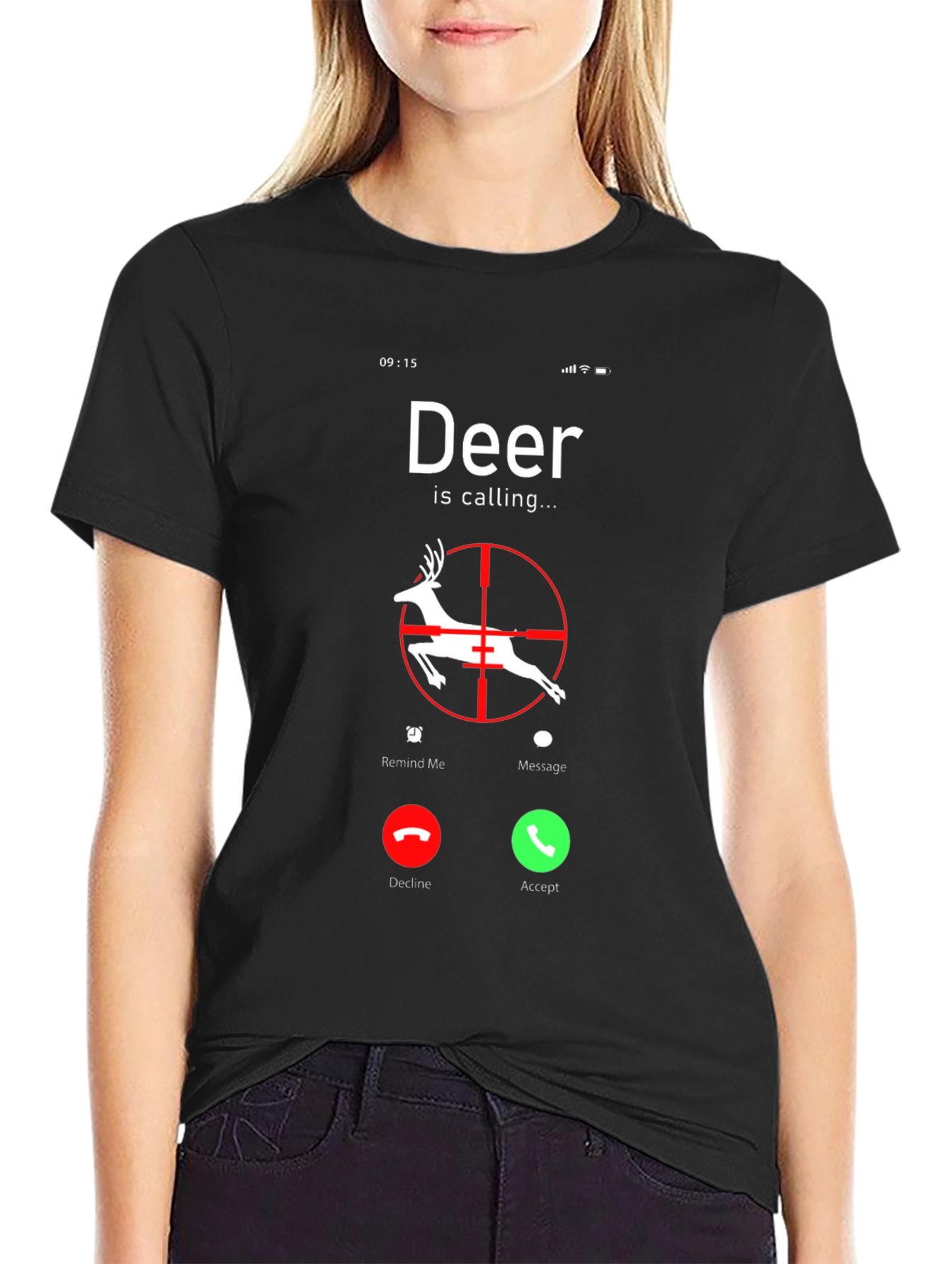 Deer Calling T-Shirt - Hunting Season Tee