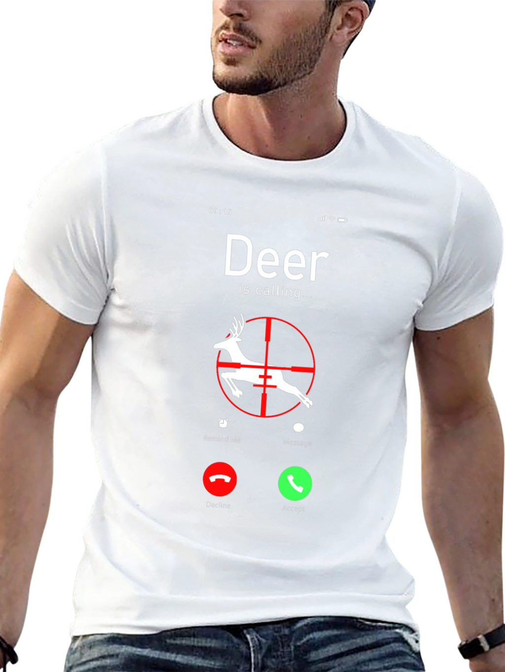 Deer Calling T-Shirt - Hunting Season Tee