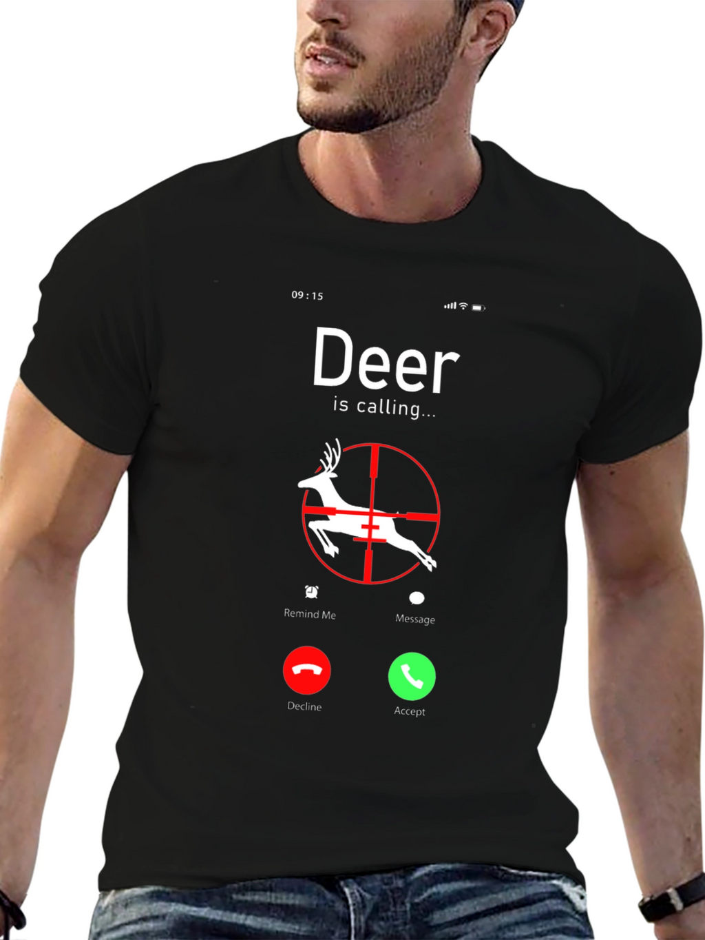 Deer Calling T-Shirt - Hunting Season Tee