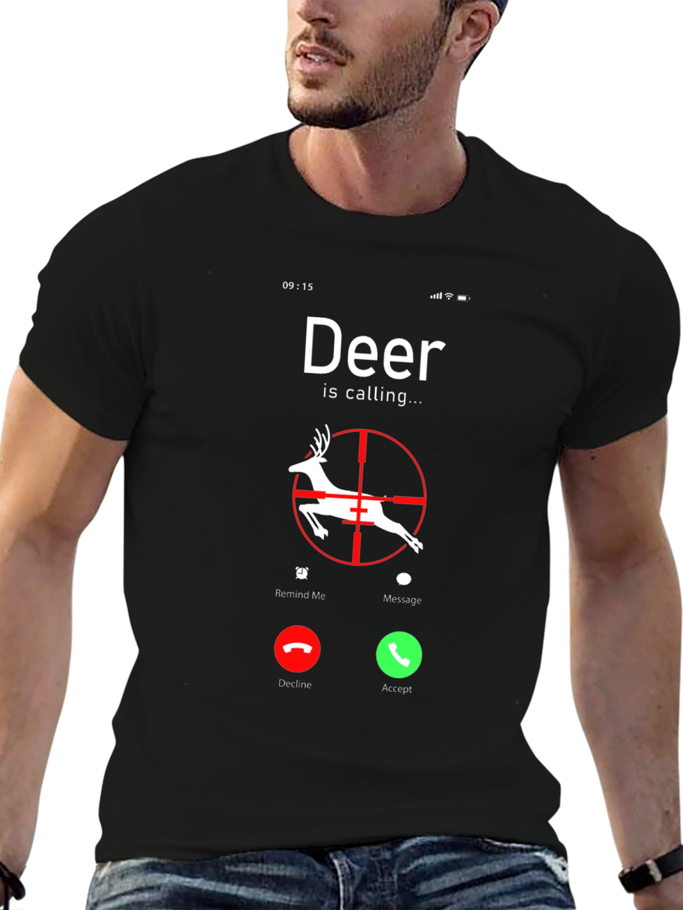 Deer Calling T-Shirt - Hunting Season Tee