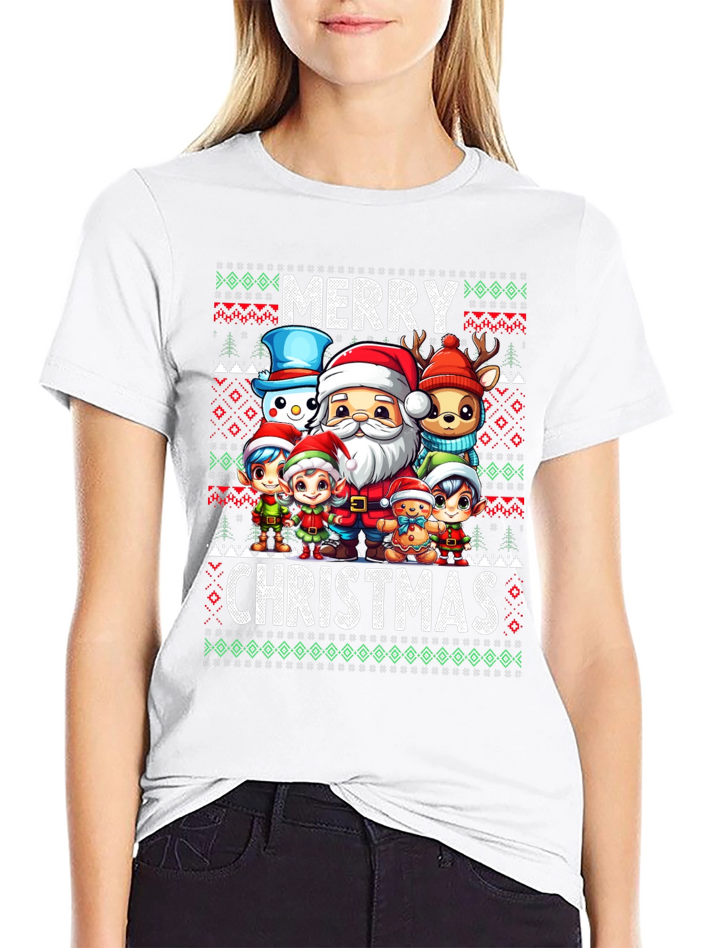 Merry Christmas Graphic T-Shirt