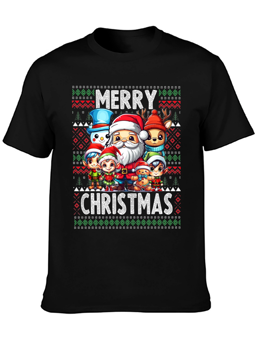 Merry Christmas Graphic T-Shirt
