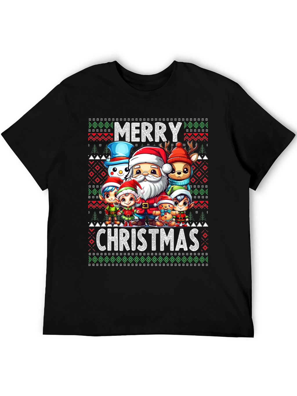 Merry Christmas Graphic T-Shirt