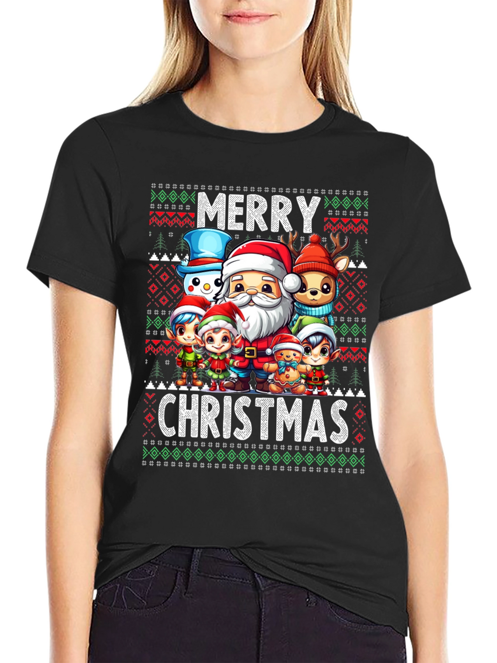 Merry Christmas Graphic T-Shirt