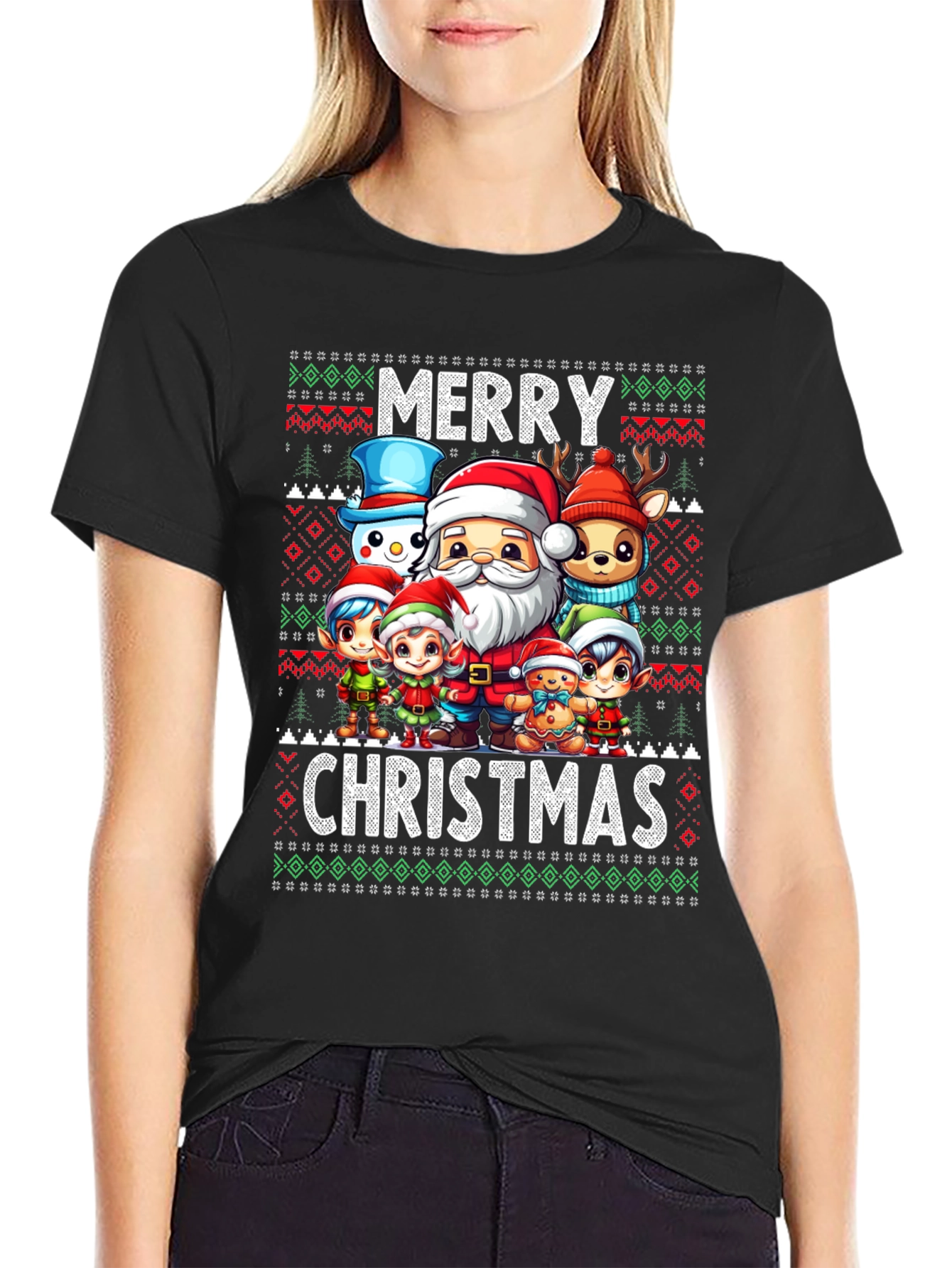 Merry Christmas Graphic T-Shirt