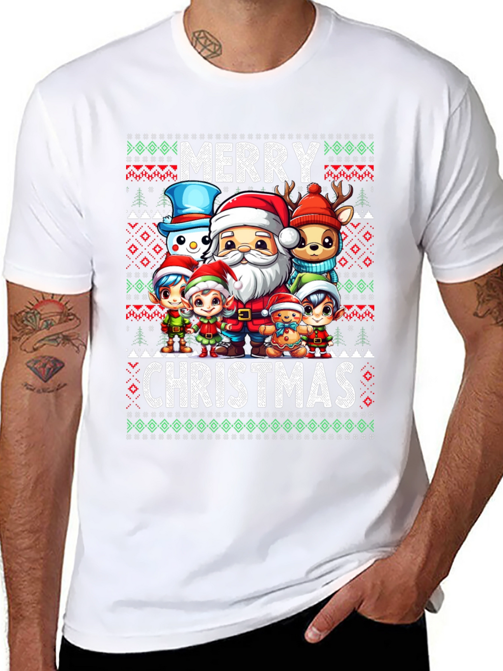 Merry Christmas Graphic T-Shirt