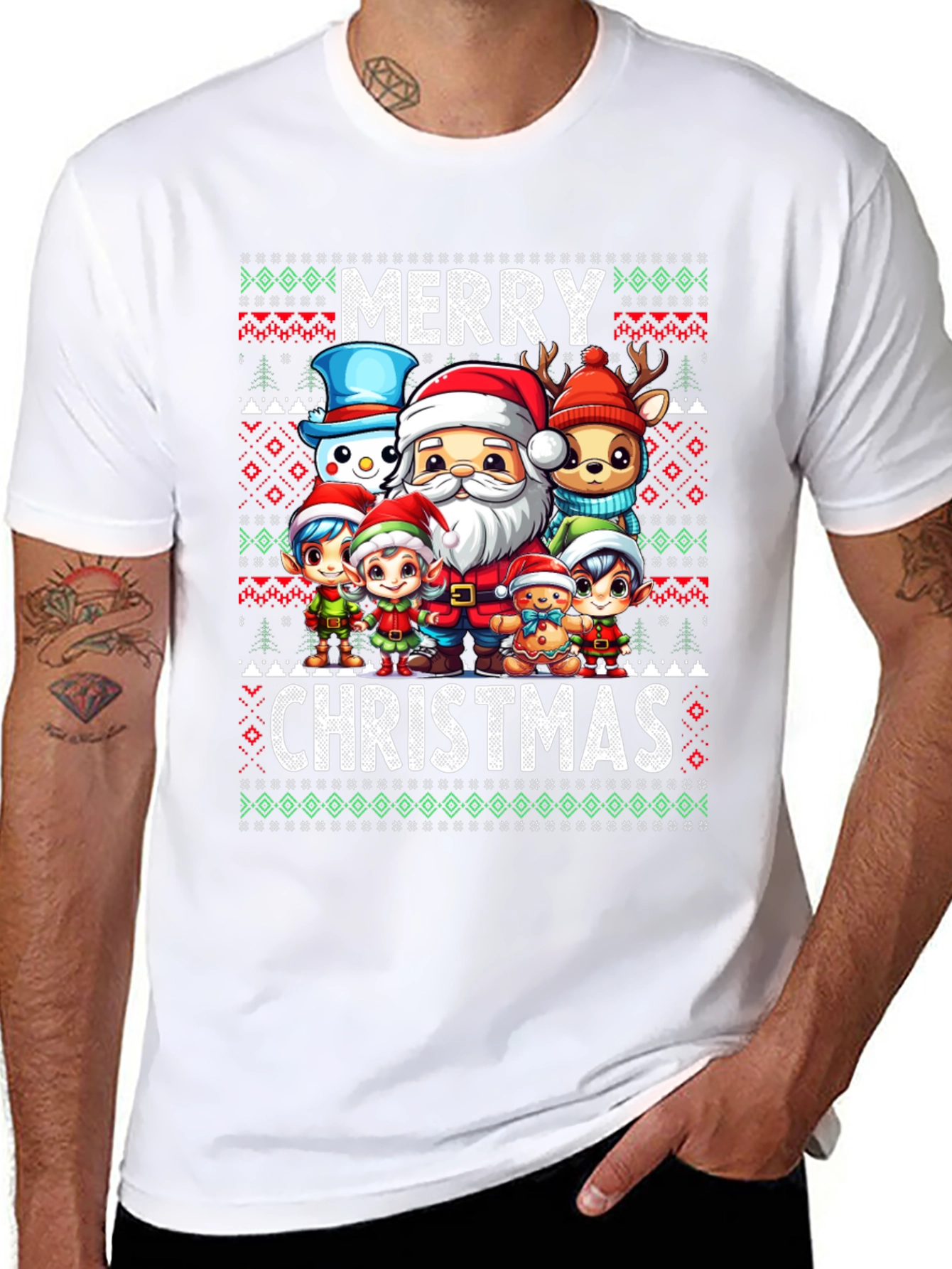 Merry Christmas Graphic T-Shirt