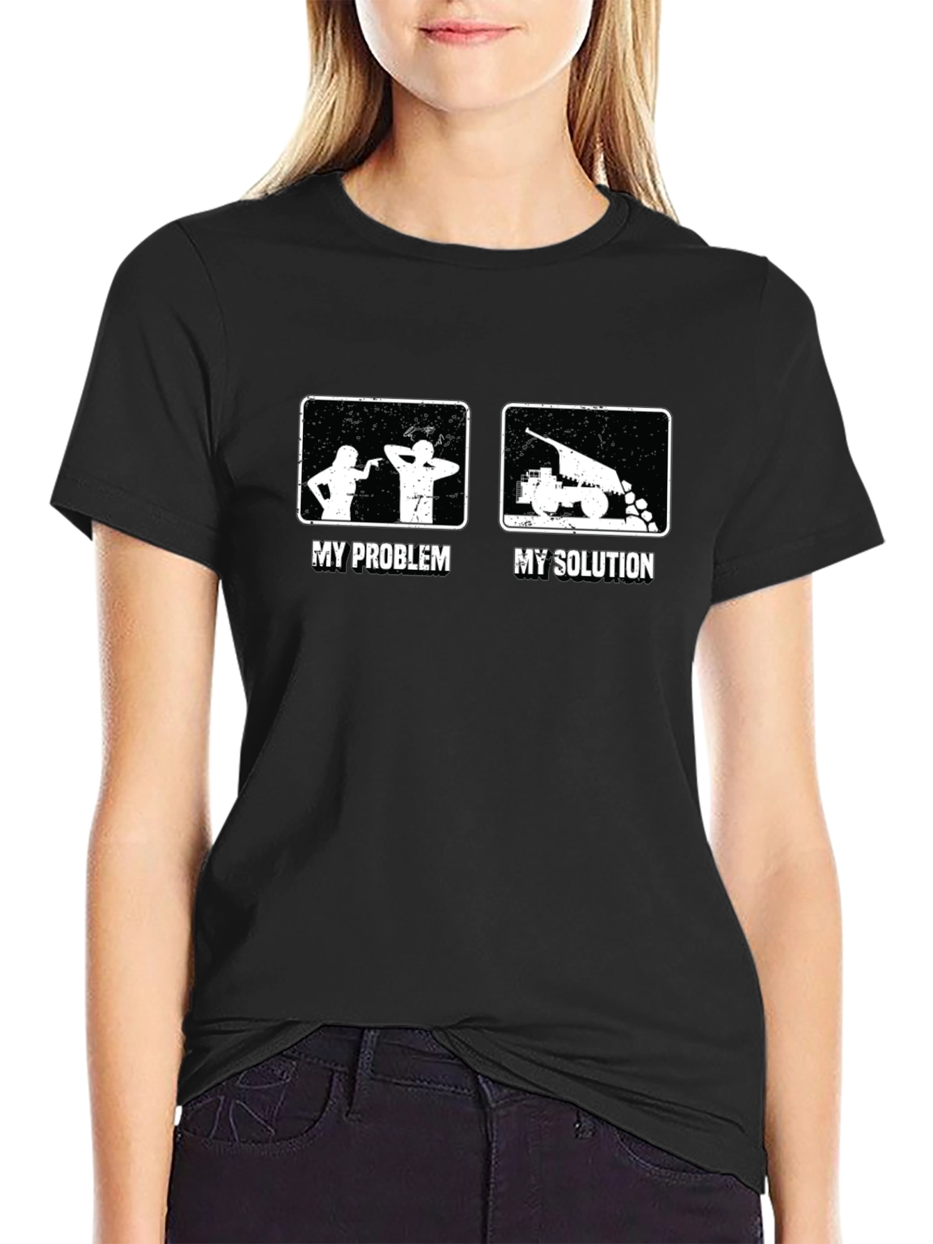My Problem My Solution Funny T-Shirt