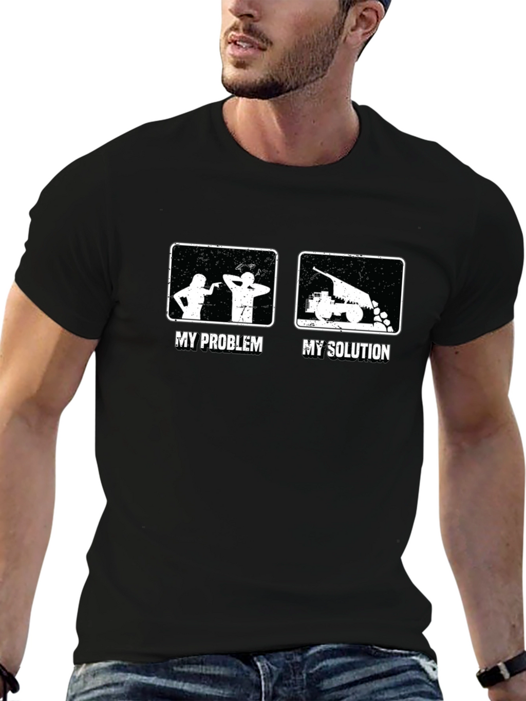 My Problem My Solution Funny T-Shirt