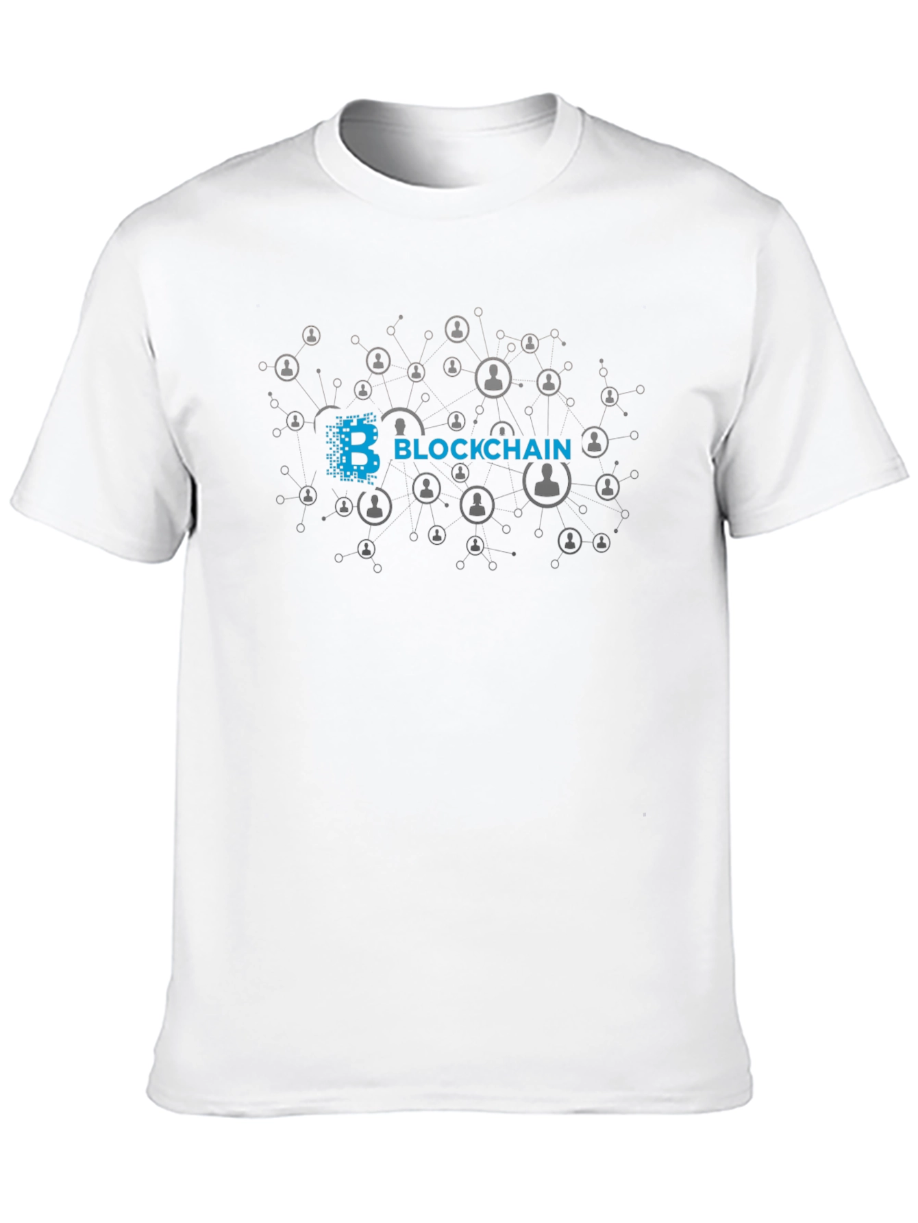 Blockchain Graphic T-Shirt - Black