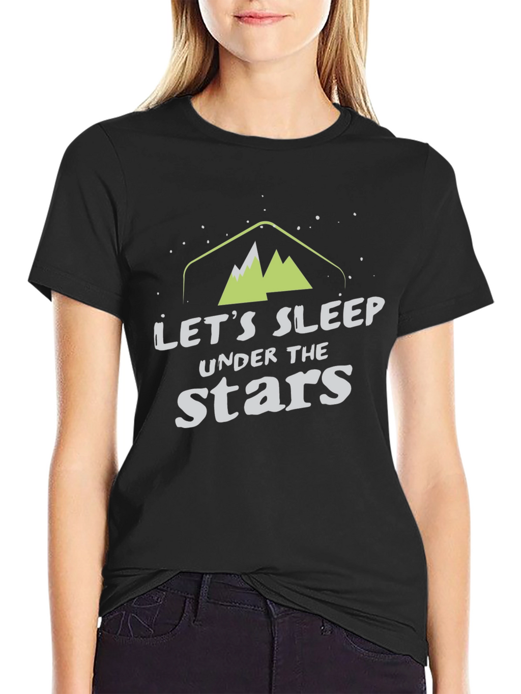 Lets Sleep Under the Stars Graphic Tee