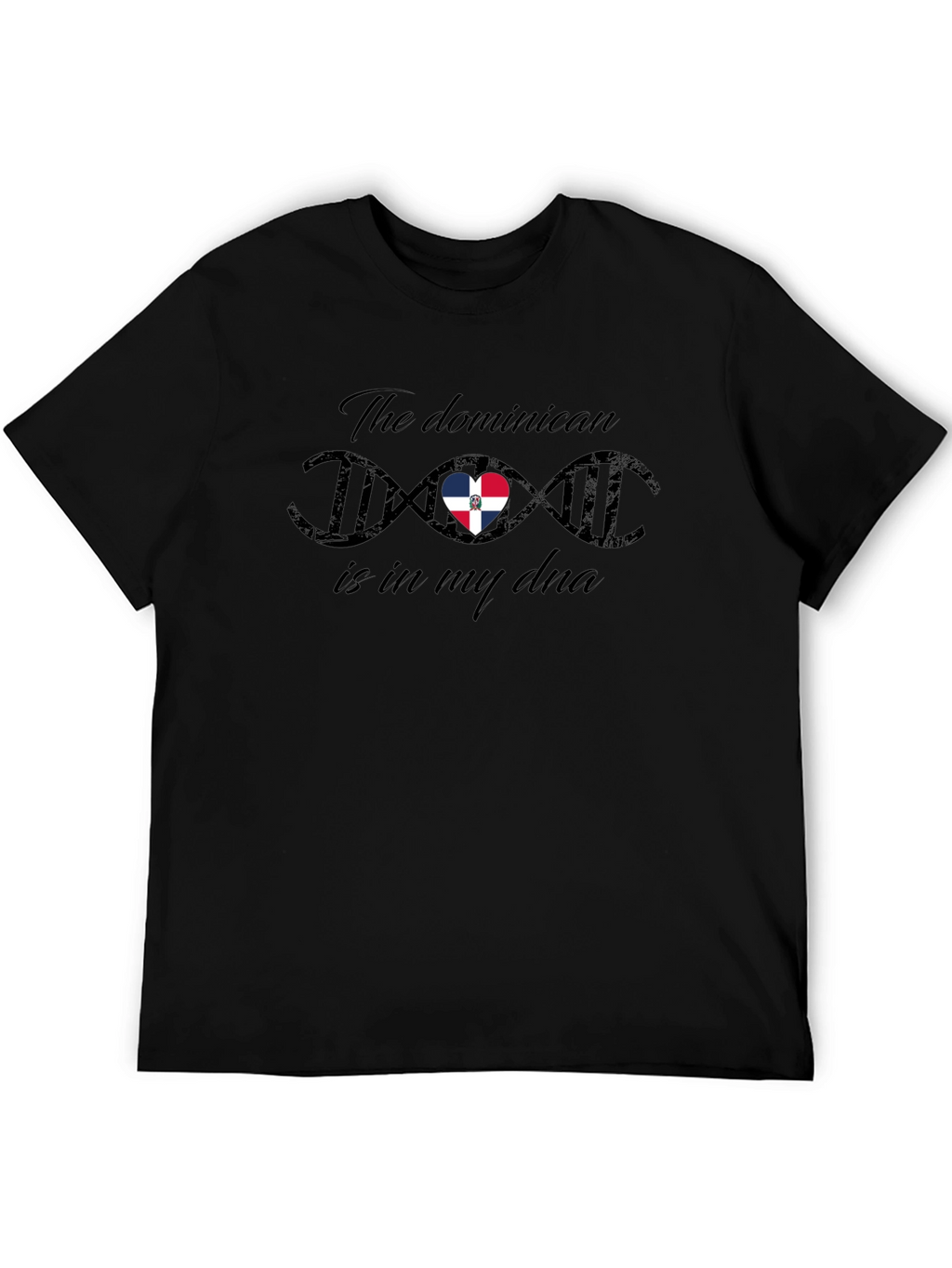 Dominican Republic Flag DNA T-Shirt