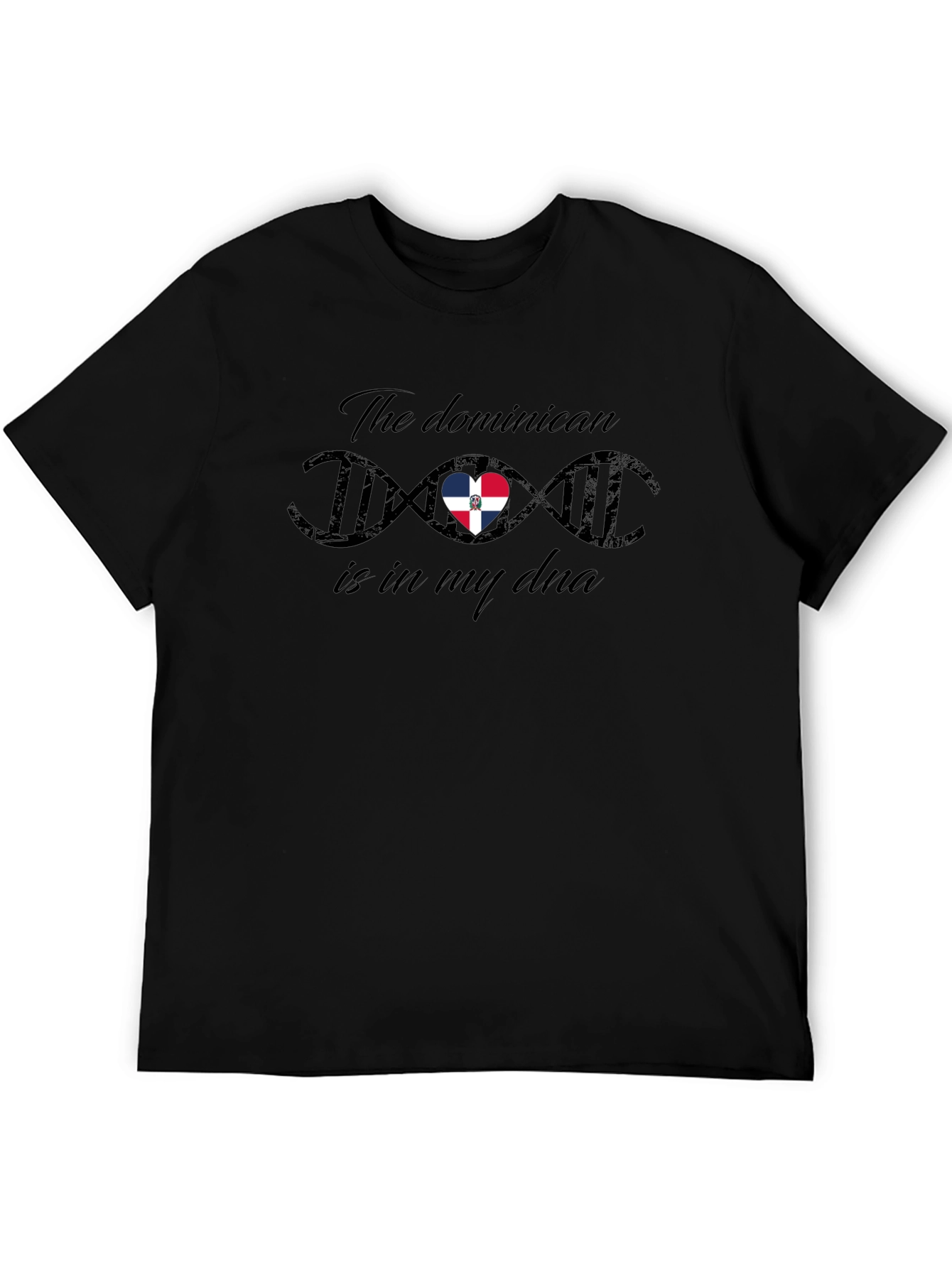 Dominican Republic Flag DNA T-Shirt