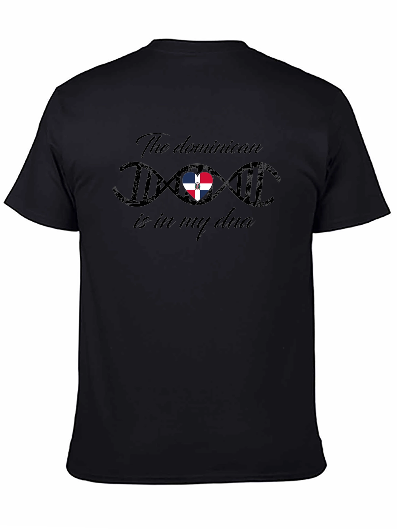 Dominican Republic Flag DNA T-Shirt