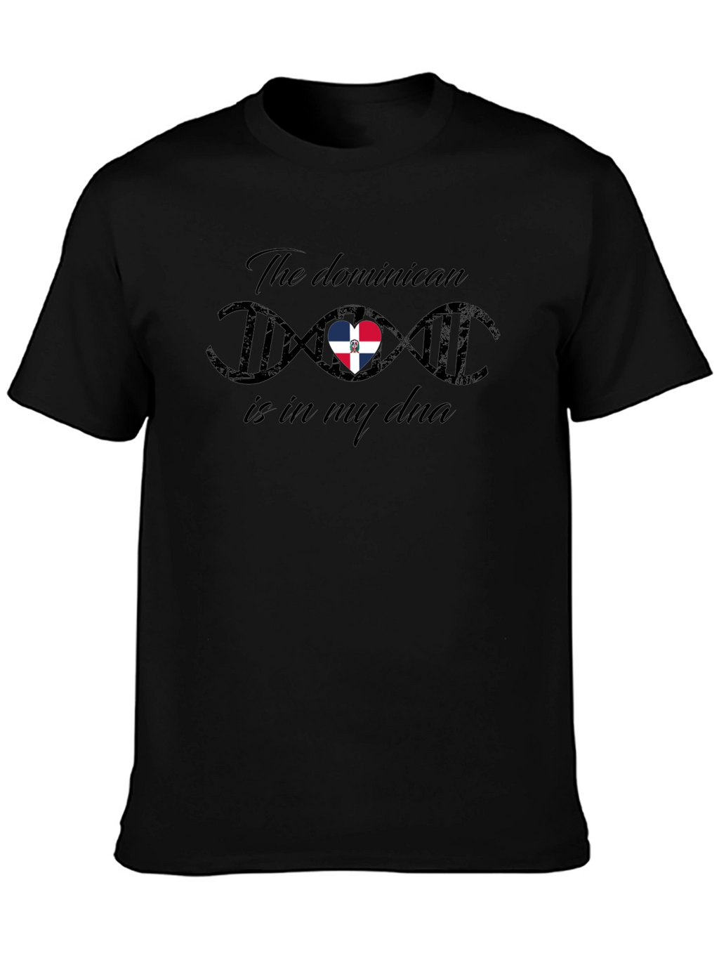 Dominican Republic Flag DNA T-Shirt