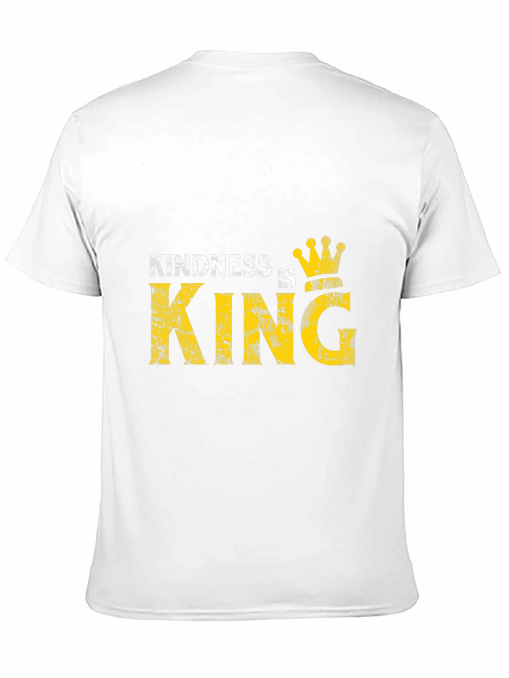 Kindness is King Graphic Black T-Shirt