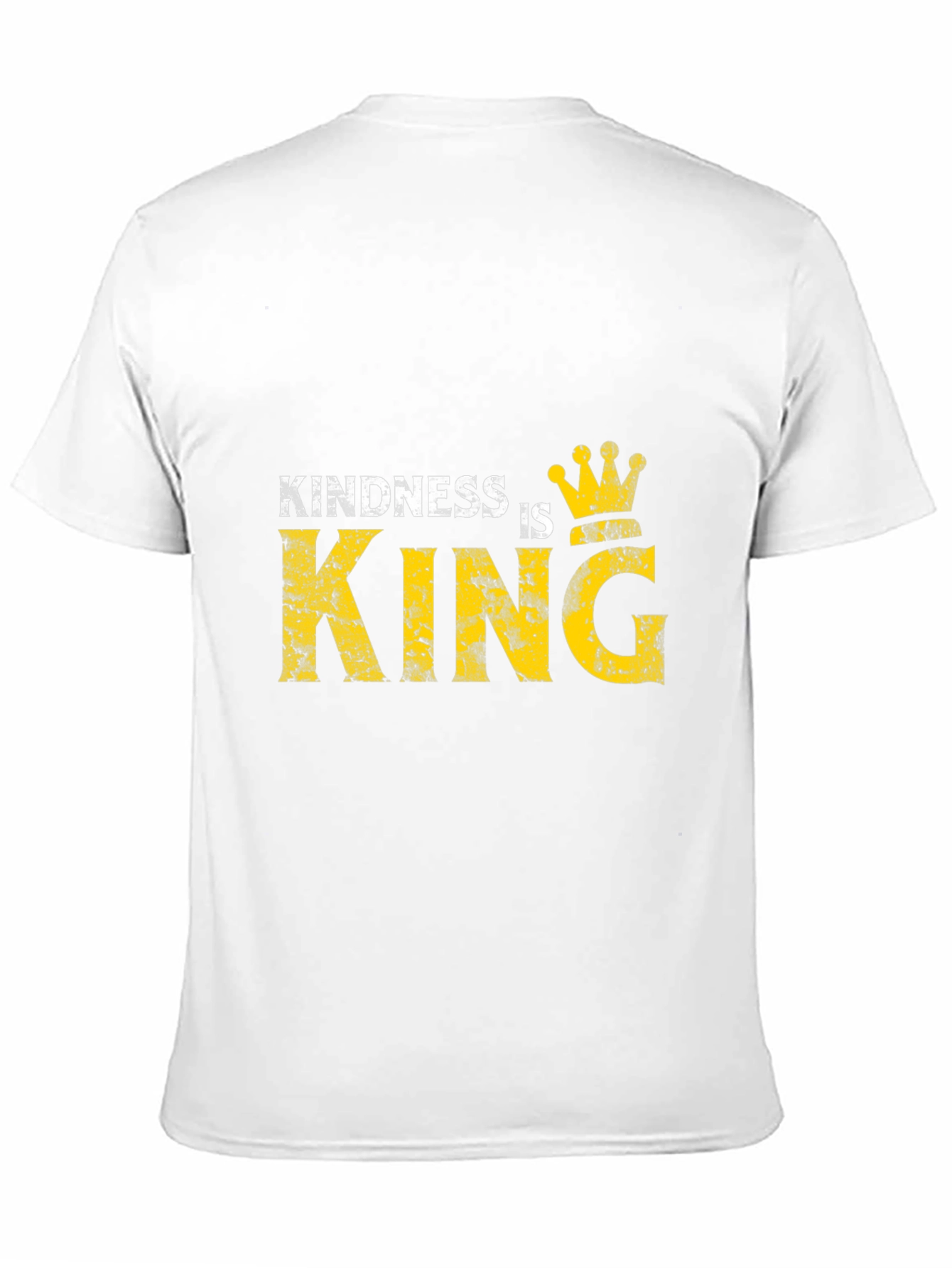 Kindness is King Graphic Black T-Shirt