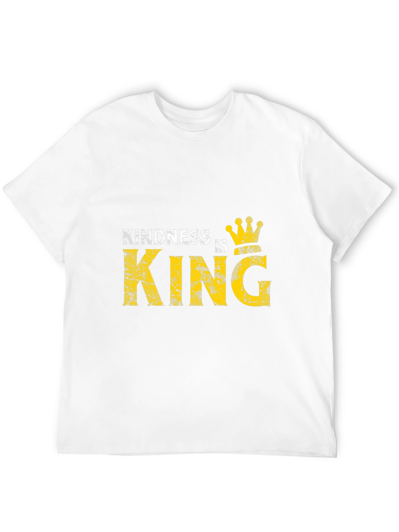 Kindness is King Graphic Black T-Shirt