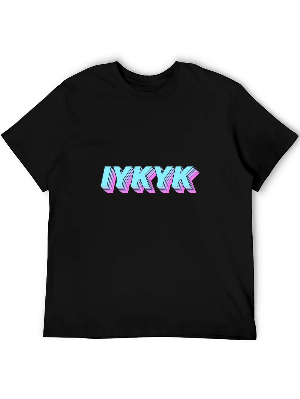 IYKYK Graphic T-Shirt - Black Tee