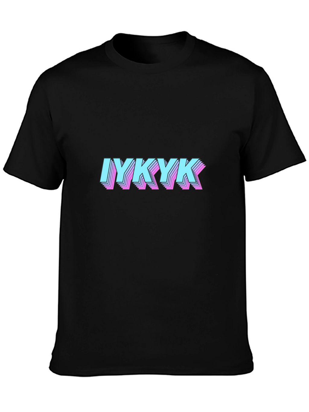 IYKYK Graphic T-Shirt - Black Tee