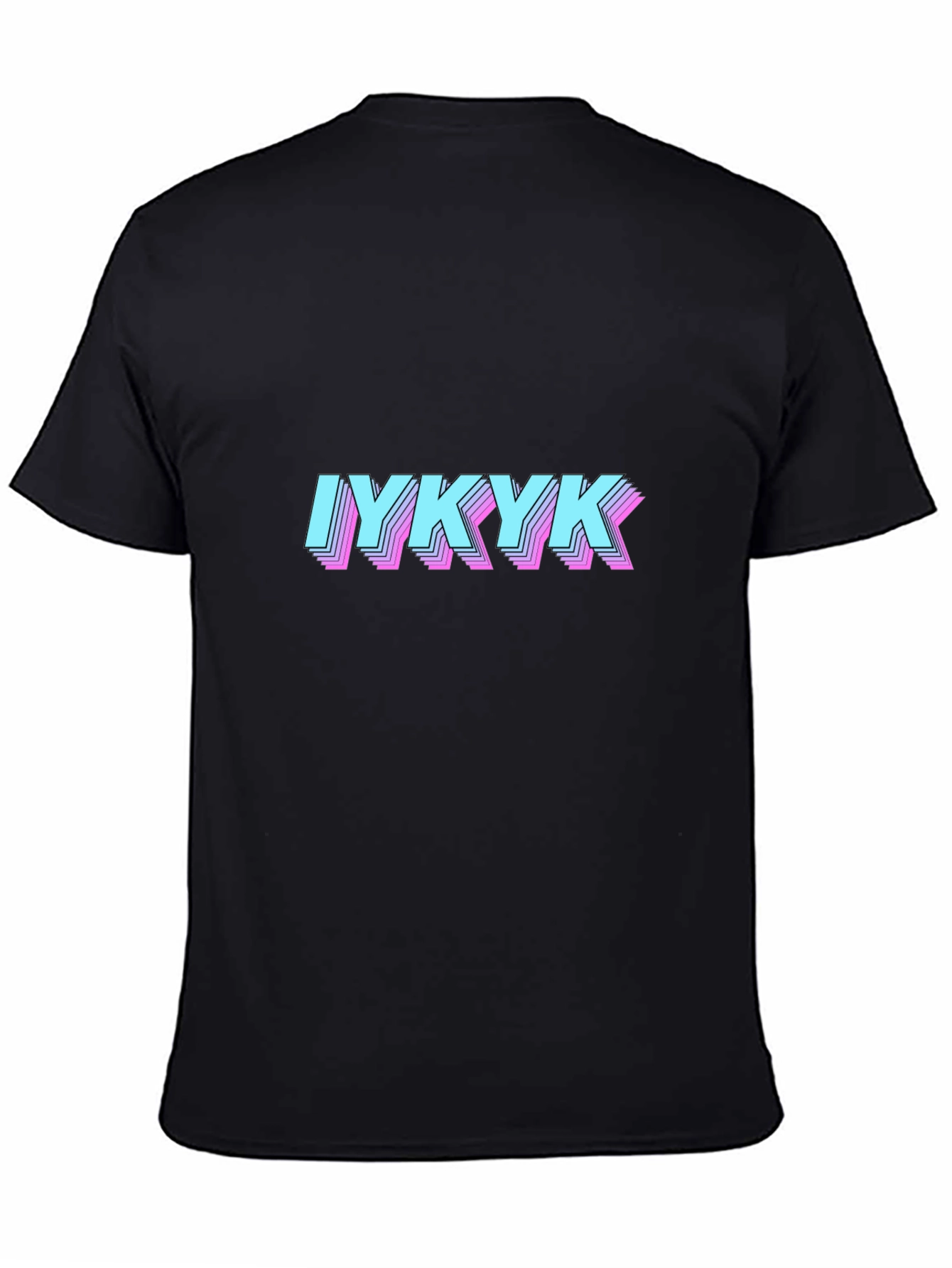 IYKYK Graphic T-Shirt - Black Tee