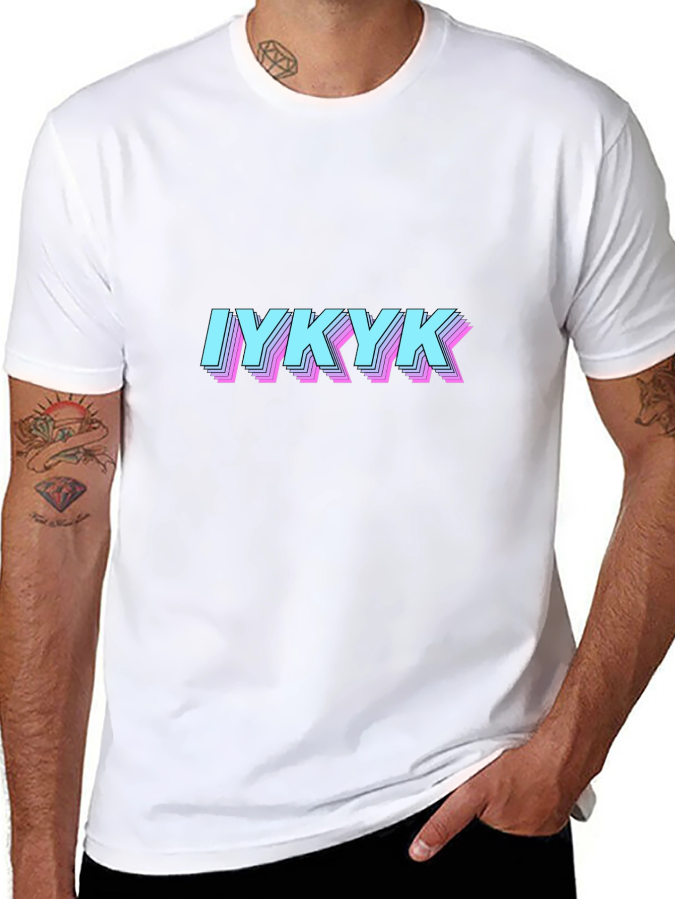 IYKYK Graphic T-Shirt - Black Tee